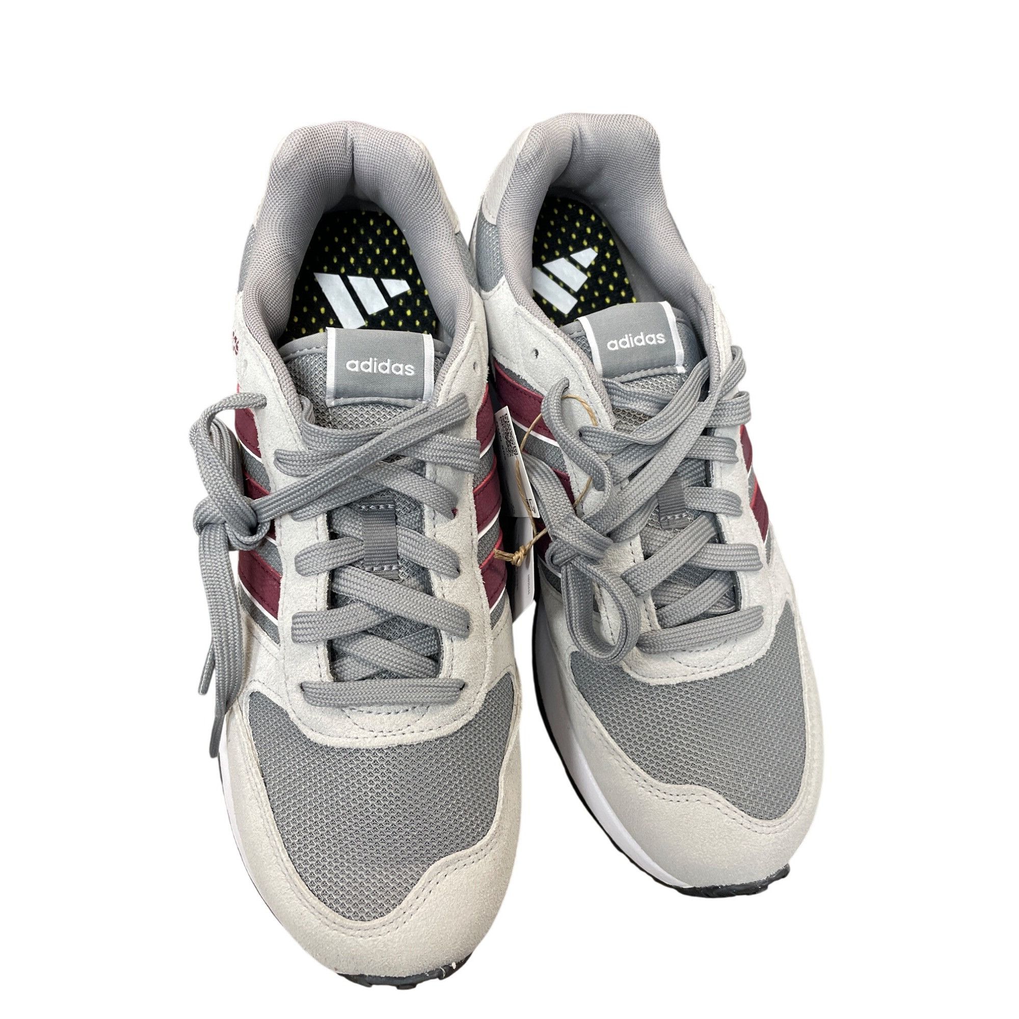 Adidas Adidas Run 80s Mens gray burgandy running Sneakers shoes Siz Size US 9 / EU 42 - 9 Thumbnail