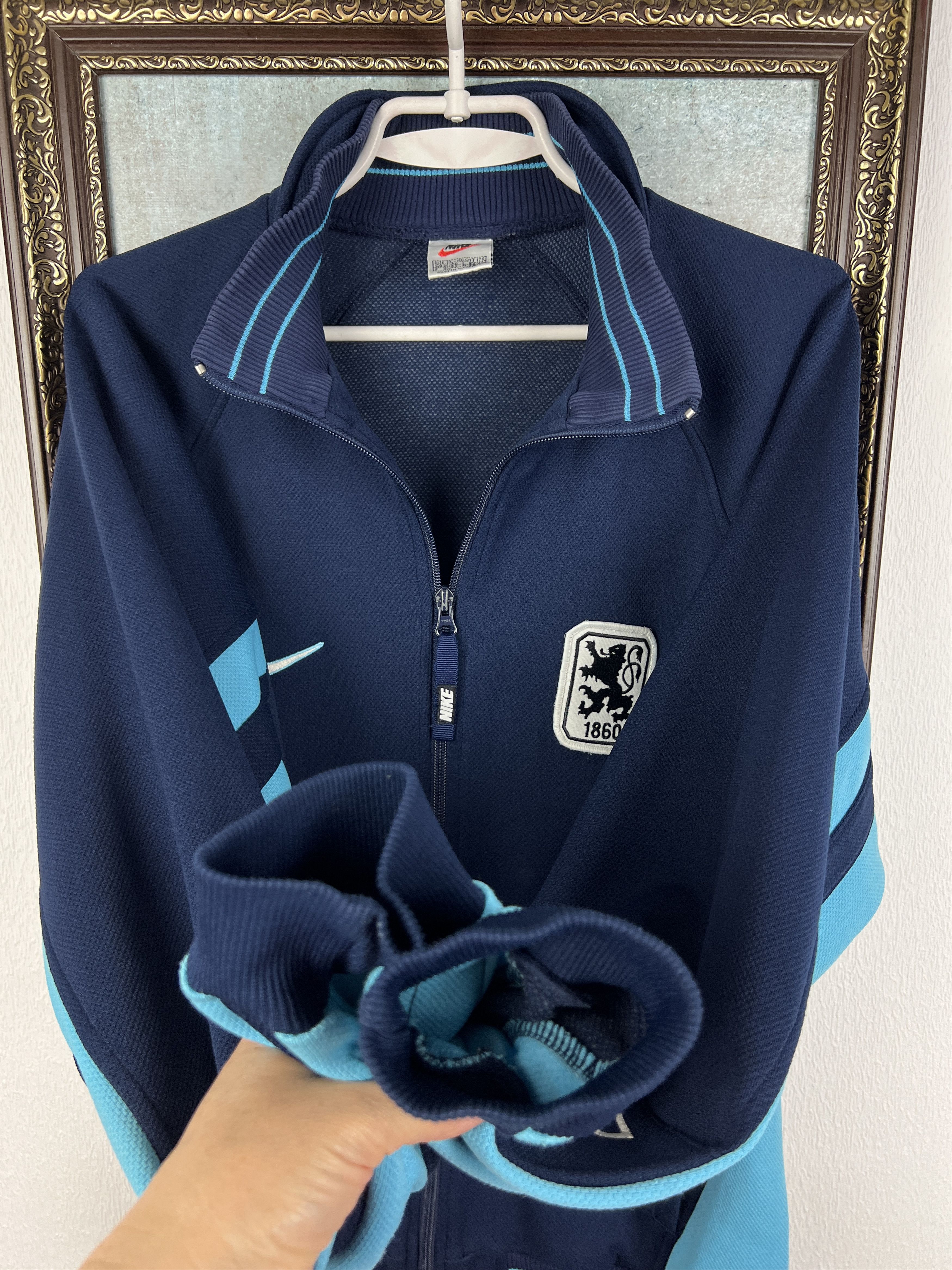 Nike Vintage 90's 1860 Munich Football Jacket Soccer Track Top Size US M / EU 48-50 / 2 - 6 Thumbnail