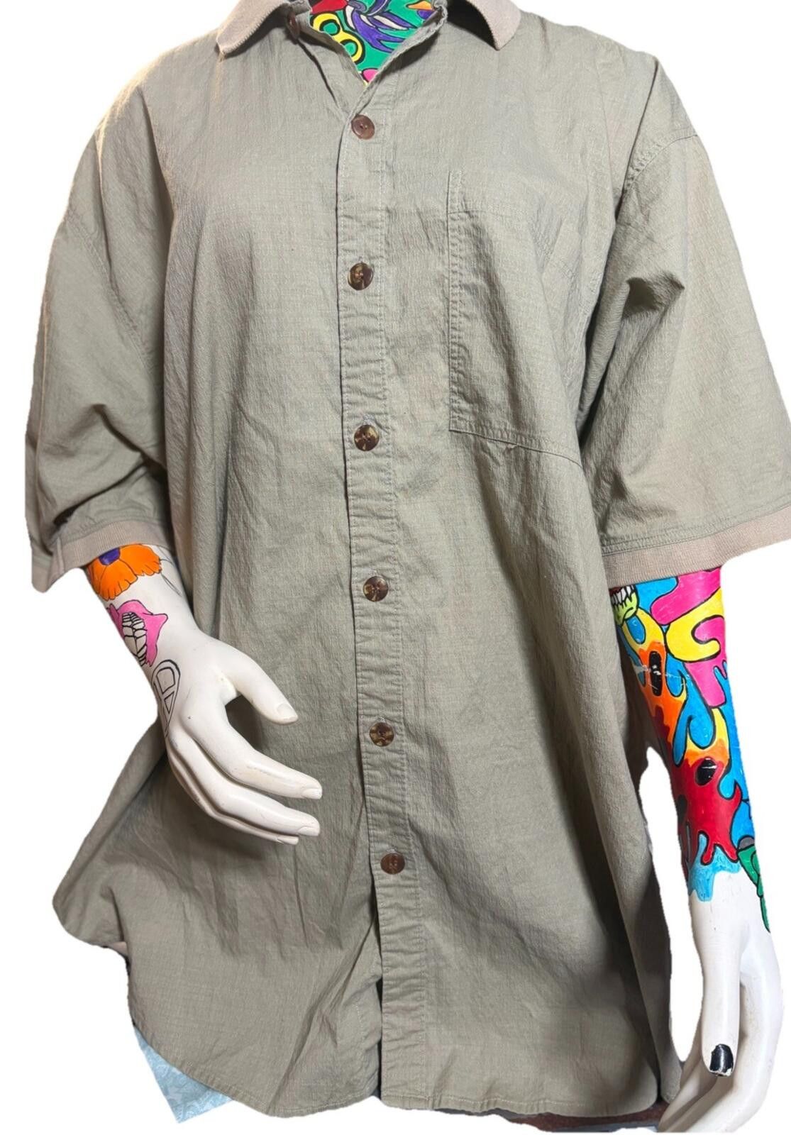 J.T. Beckett Men’s JT Beckett Button Shirt Sz L Size US L / EU 52-54 / 3 - 2 Thumbnail