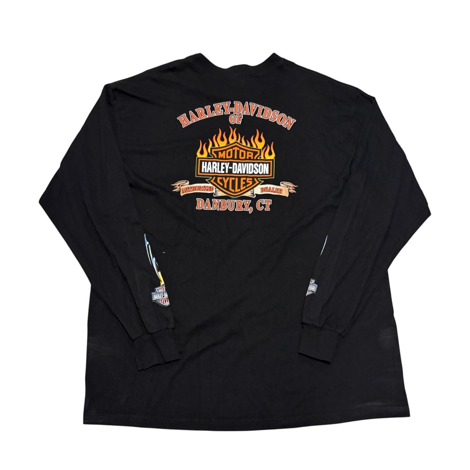 Harley Davidson 2002 Harley Davidson Longsleeve shirt Size US XXL / EU 58 / 5 - 5 Thumbnail