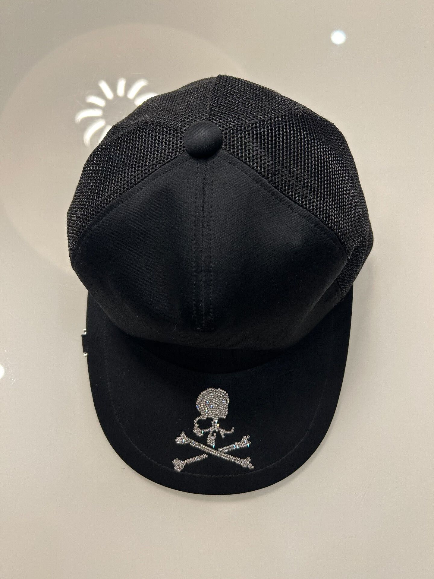 Mastermind World MMJ MMW Rhinestone Skull Adjustable Sun Hat Size ONE SIZE - 1 Thumbnail