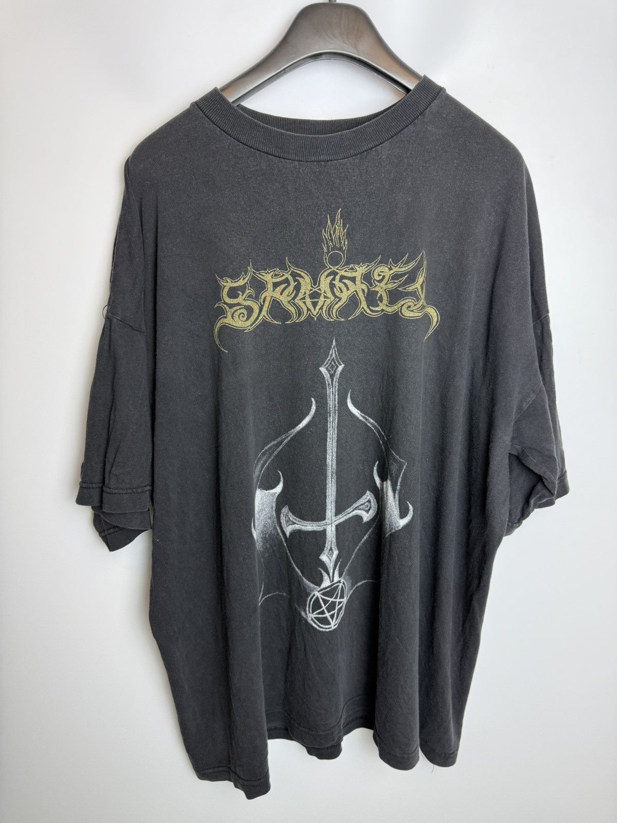Band Tees 1993 Samael blood ritual tour vintage black metal merch Size US XL / EU 56 / 4 - 1 Thumbnail