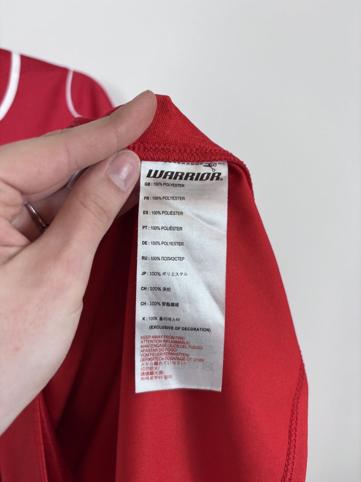 Warrior Warrior Liverpool 2014/2015 Home Football Soccer Jersey Size US XXL / EU 58 / 5 - 16 Thumbnail