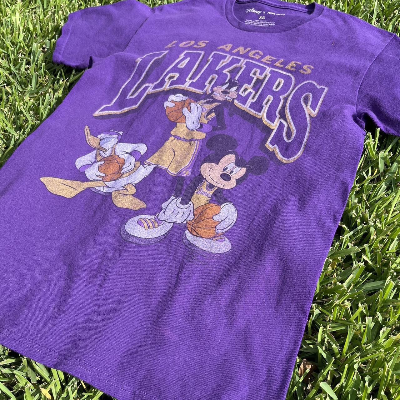 Disney Disney x Junk Food Lakers Tee Vintage Y2K NBA Streetwear Size US XS / EU 42 / 0 - 2 Thumbnail