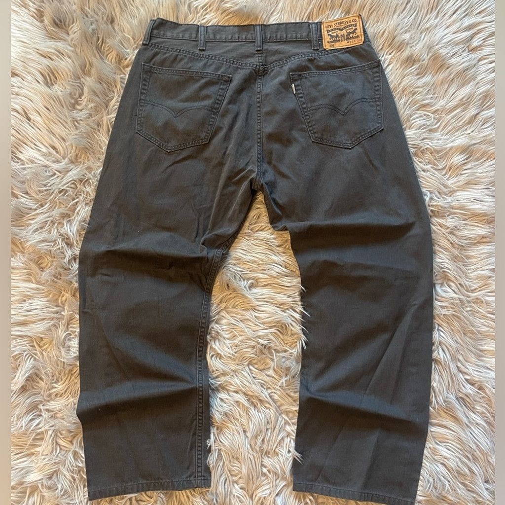 Levi's Levi's Charcoal Denim Pants 38x30 Size US 38 / EU 54 - 1 Thumbnail