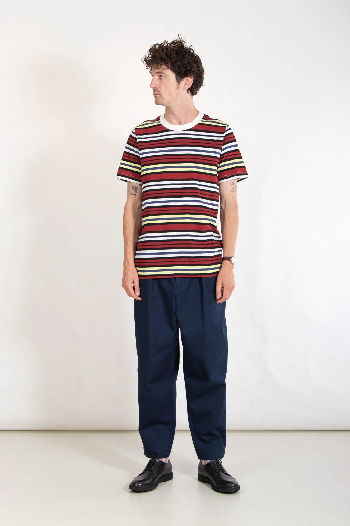 Marni o1y0225 Crewneck T-Shirt in Multicolor Size US L / EU 52-54 / 3 - 5 Thumbnail