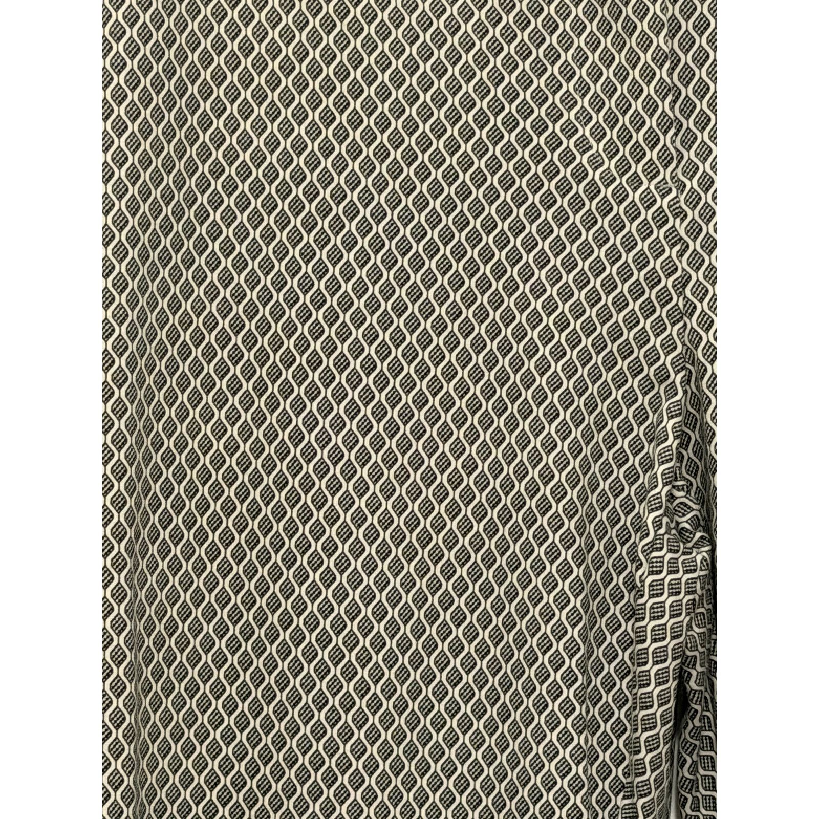 Other Amanda + Chelsea Black White Lattice Stretch Formal Pants Size 28" / US 6 / IT 42 - 6 Thumbnail