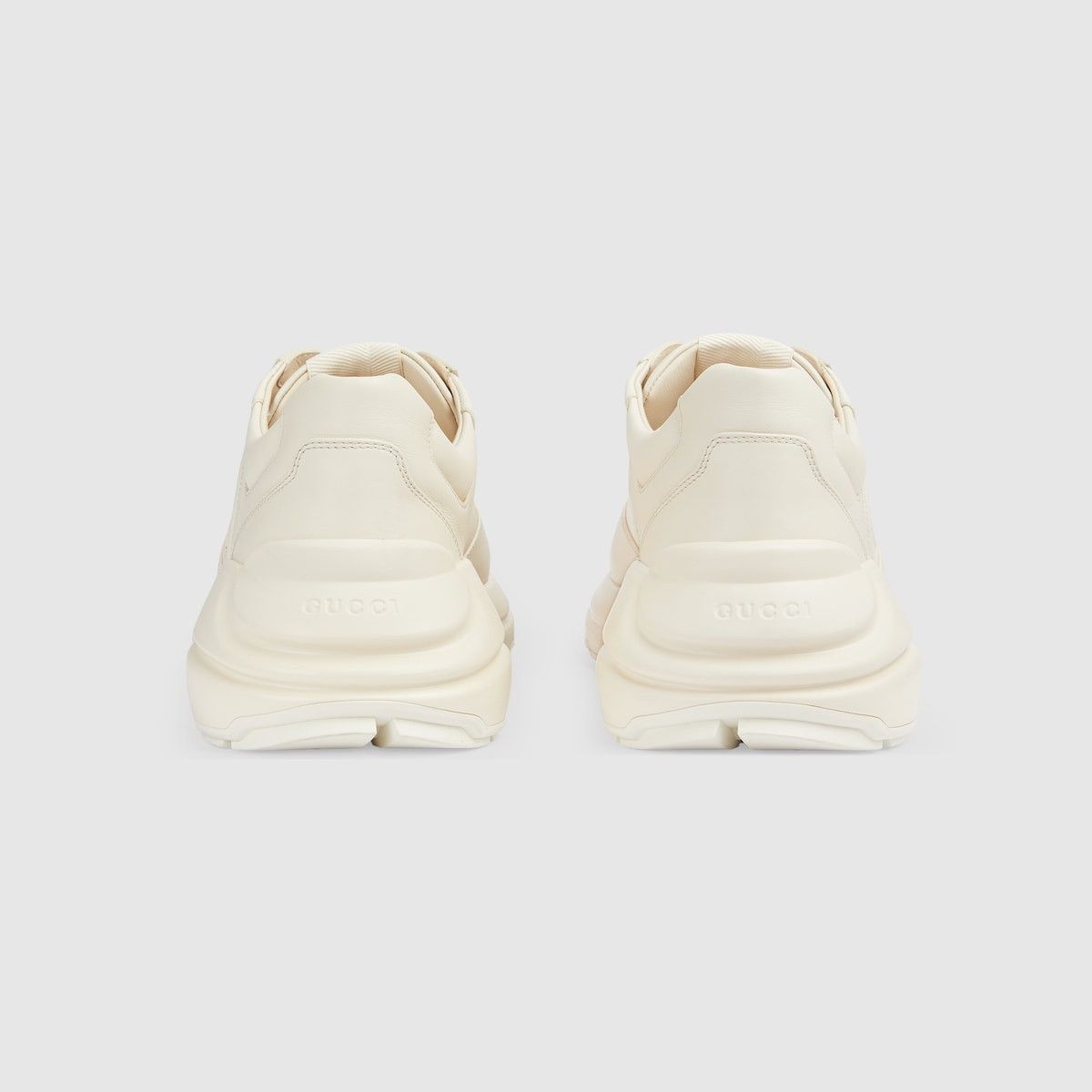 Gucci o1loc1c0625 Interlocking G Rhyton Sneakers in Ivory Size US 7.5 / EU 40-41 - 4 Thumbnail