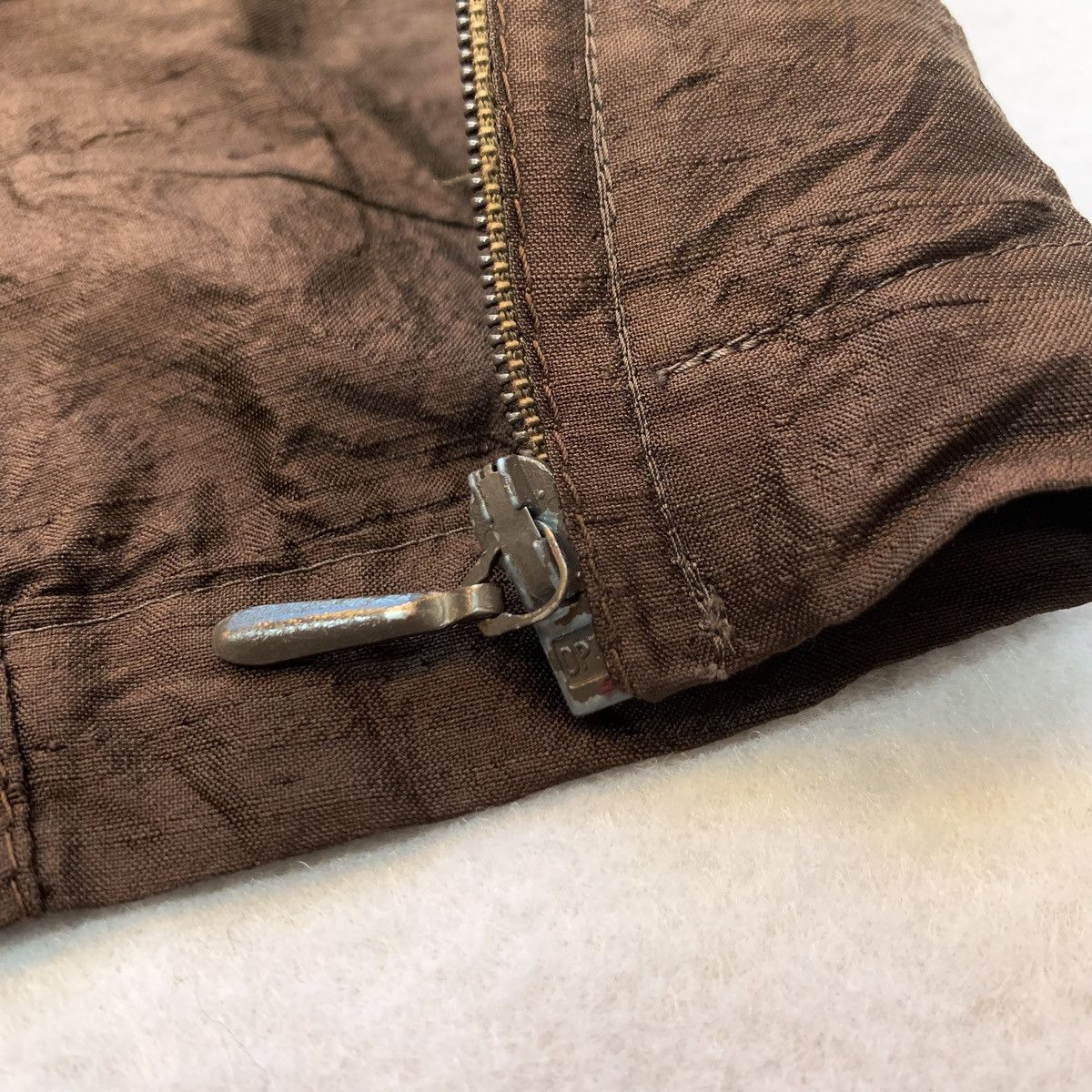 Other 1980s NEGOZI D’ITALIA Tendenza Textured Zip Up Light Jacket Size US S / EU 44-46 / 1 - 6 Thumbnail