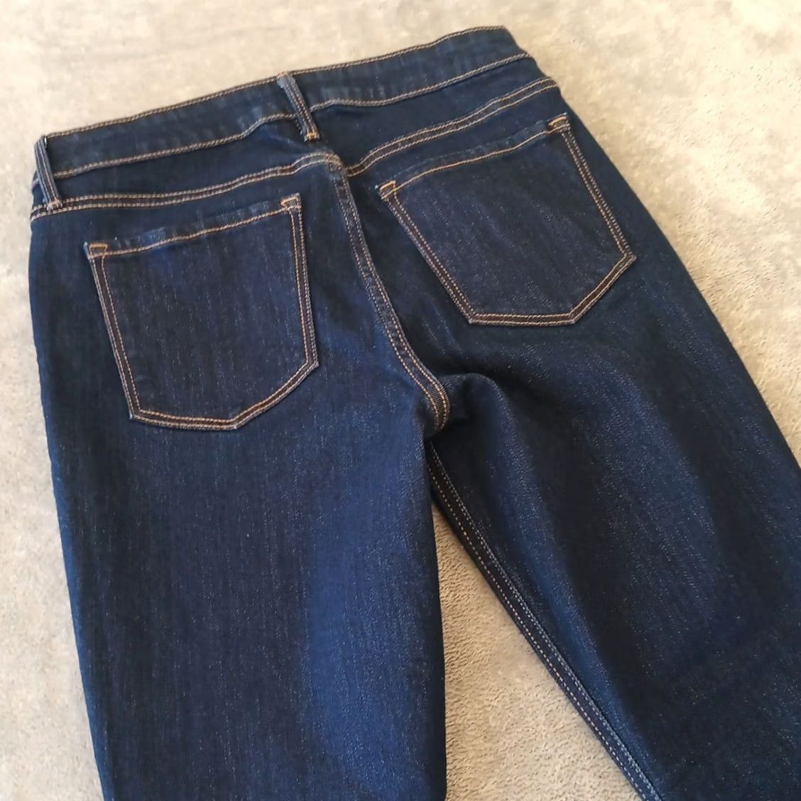 Old Navy Old Navy Bootcut Jeans Womens Size 8 Blue Dark Wash 28x30 Mid Rise Size 30" / US 8 / IT 44 - 7 Thumbnail