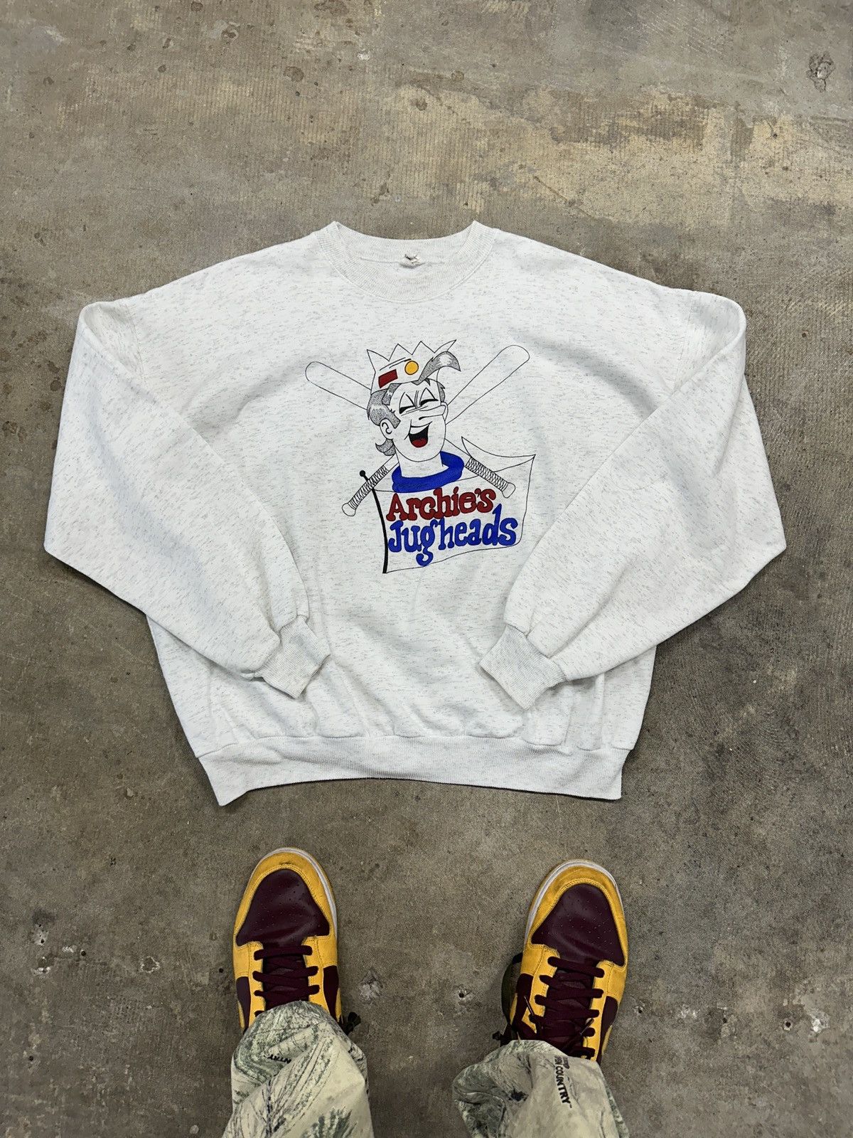 Vintage Rare Vintage 90s Archie’s Jugheads Comics Graphic Sweater Size US XL / EU 56 / 4 - 1 Thumbnail