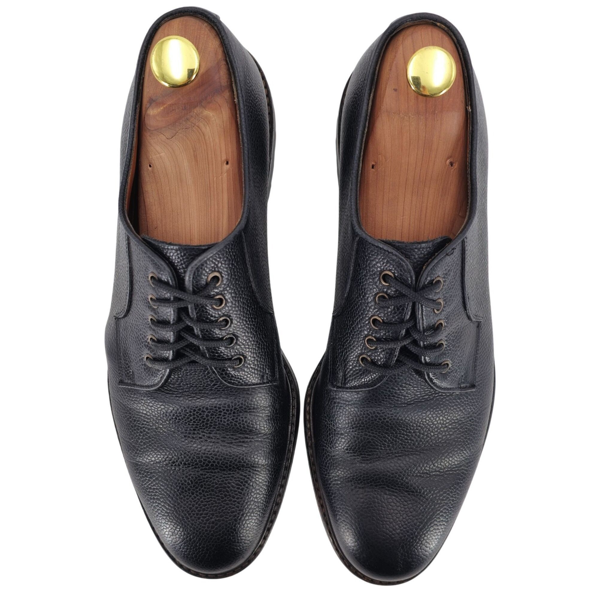 Salvatore Ferragamo Vintage Salvatore Ferragamo Italy Men 9.5 Black Leather Shoe Size US 9.5 / EU 42-43 - 11 Thumbnail