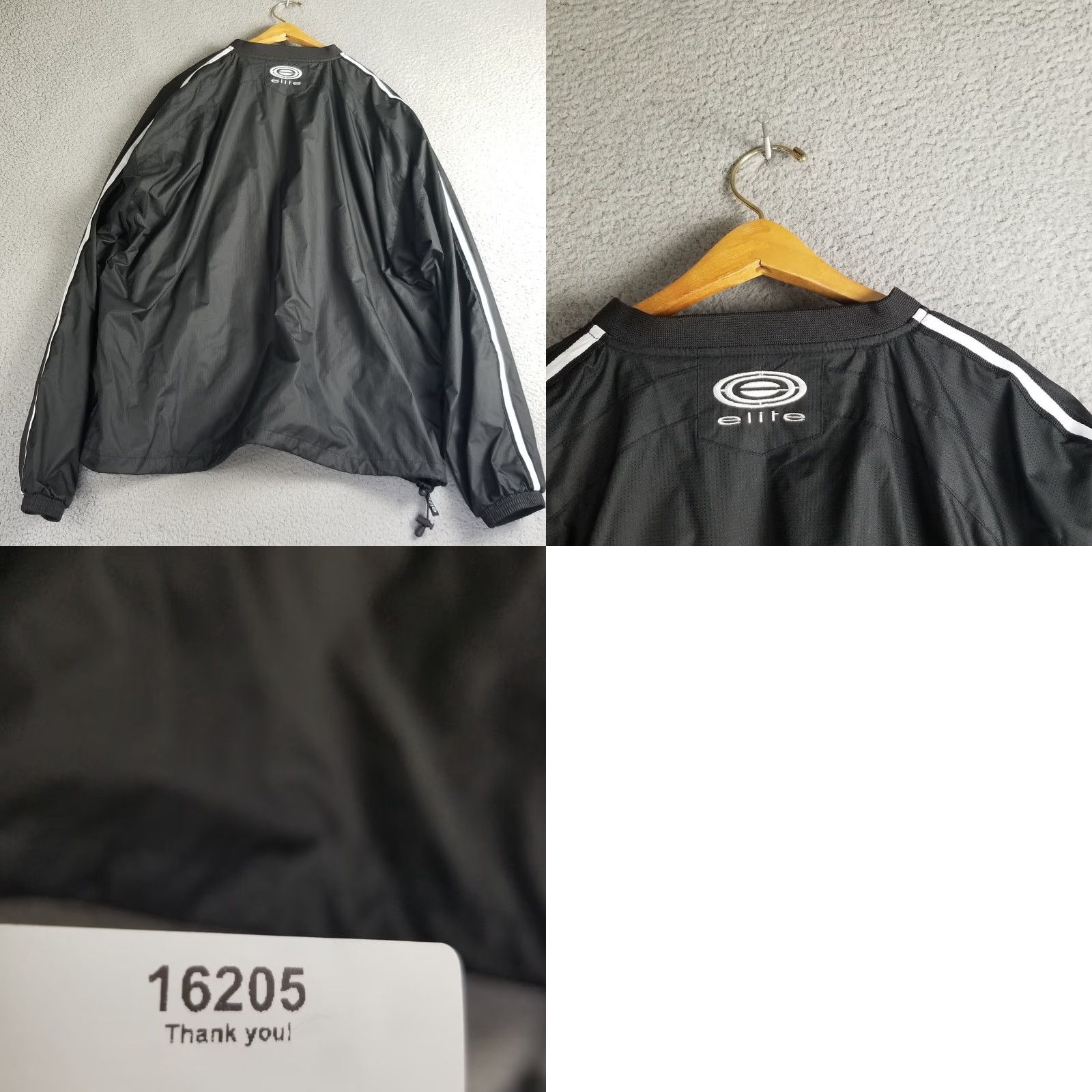 Vintage Elite Archery Jacket Men 2XL Black Lightweight Windbreaker Hunting Target Coat Size US XXL / EU 58 / 5 - 8 Thumbnail