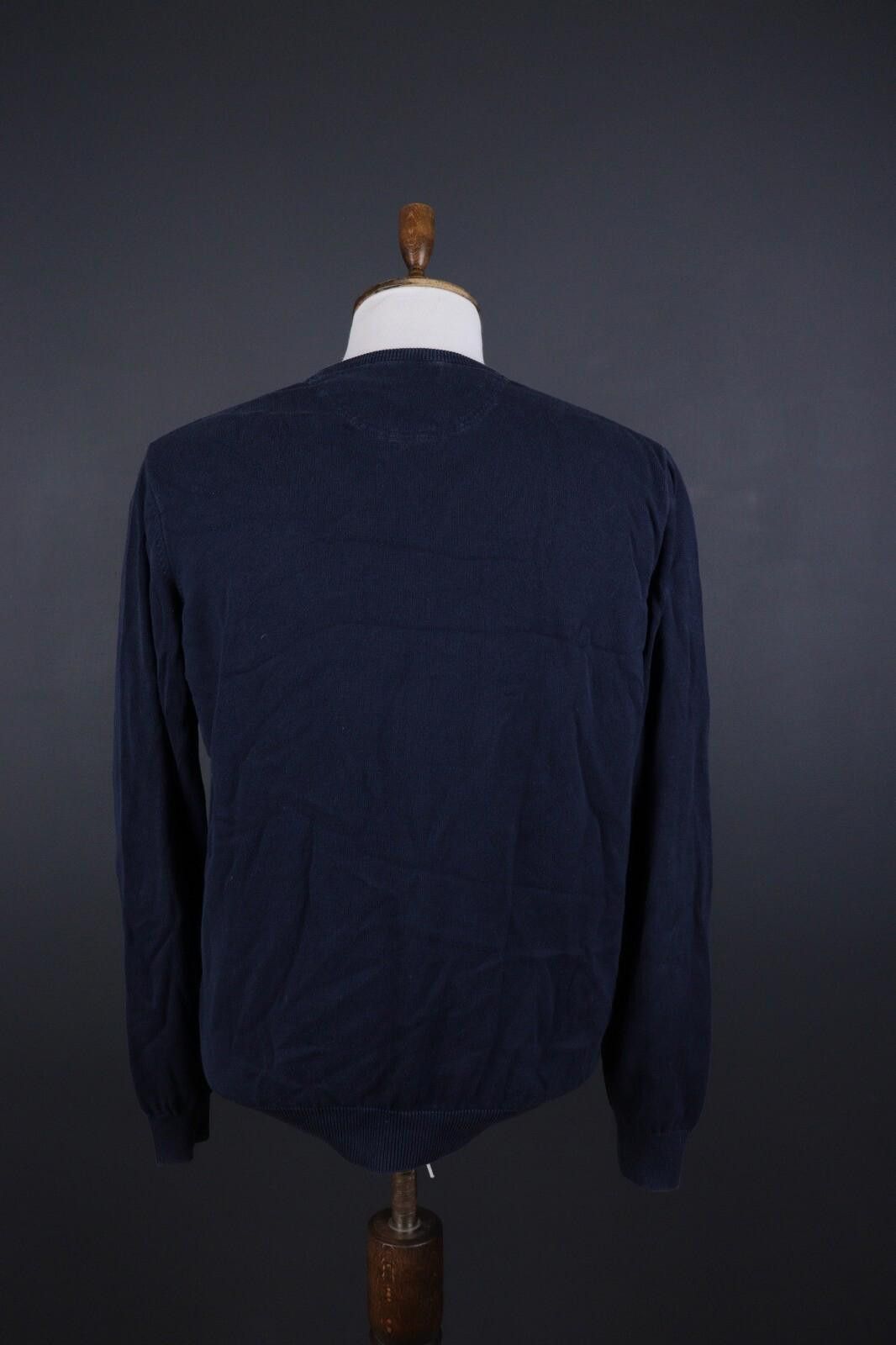 Lacoste Lacoste Blue Cotton Knit Long Sleeve Sweater Size 5 / L Size US L / EU 52-54 / 3 - 5 Thumbnail