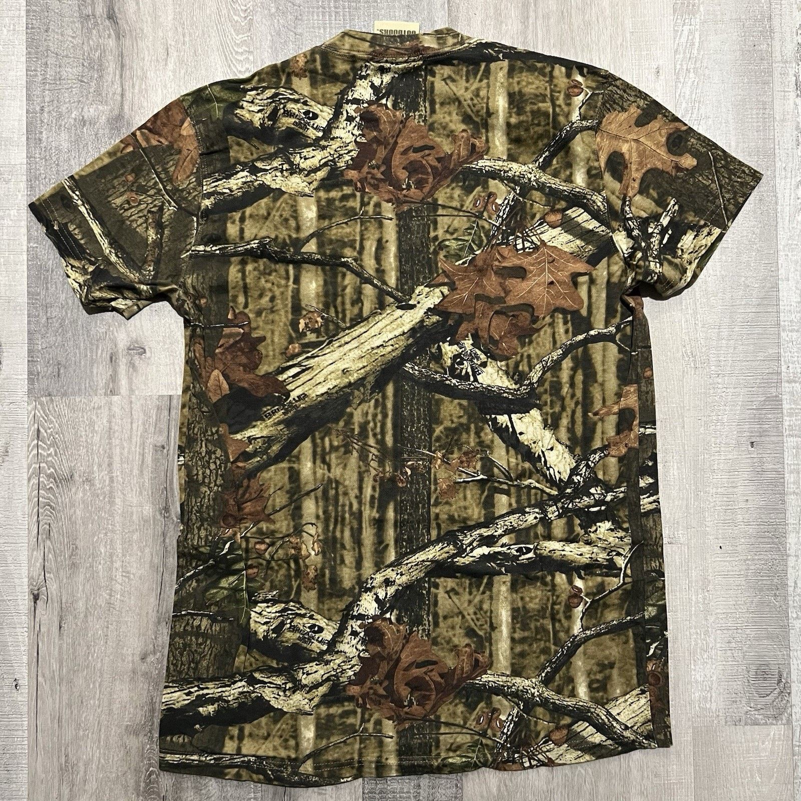Russell Athletic VTG Russell Athletic Outdoor Camo Y2K Hunting Grunge T Shirt Size US L / EU 52-54 / 3 - 3 Thumbnail