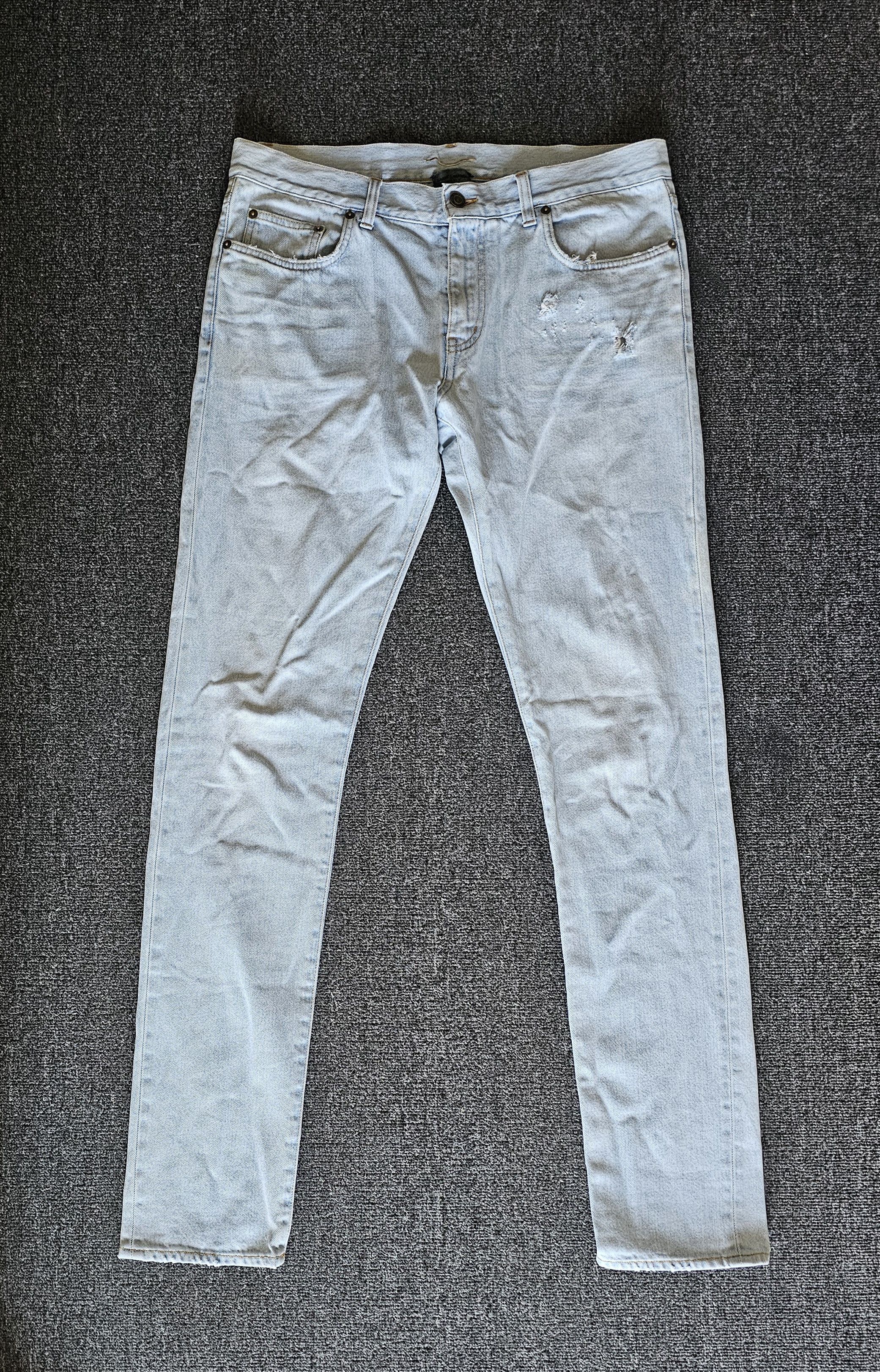 Saint Laurent men's d02 jeans size 34