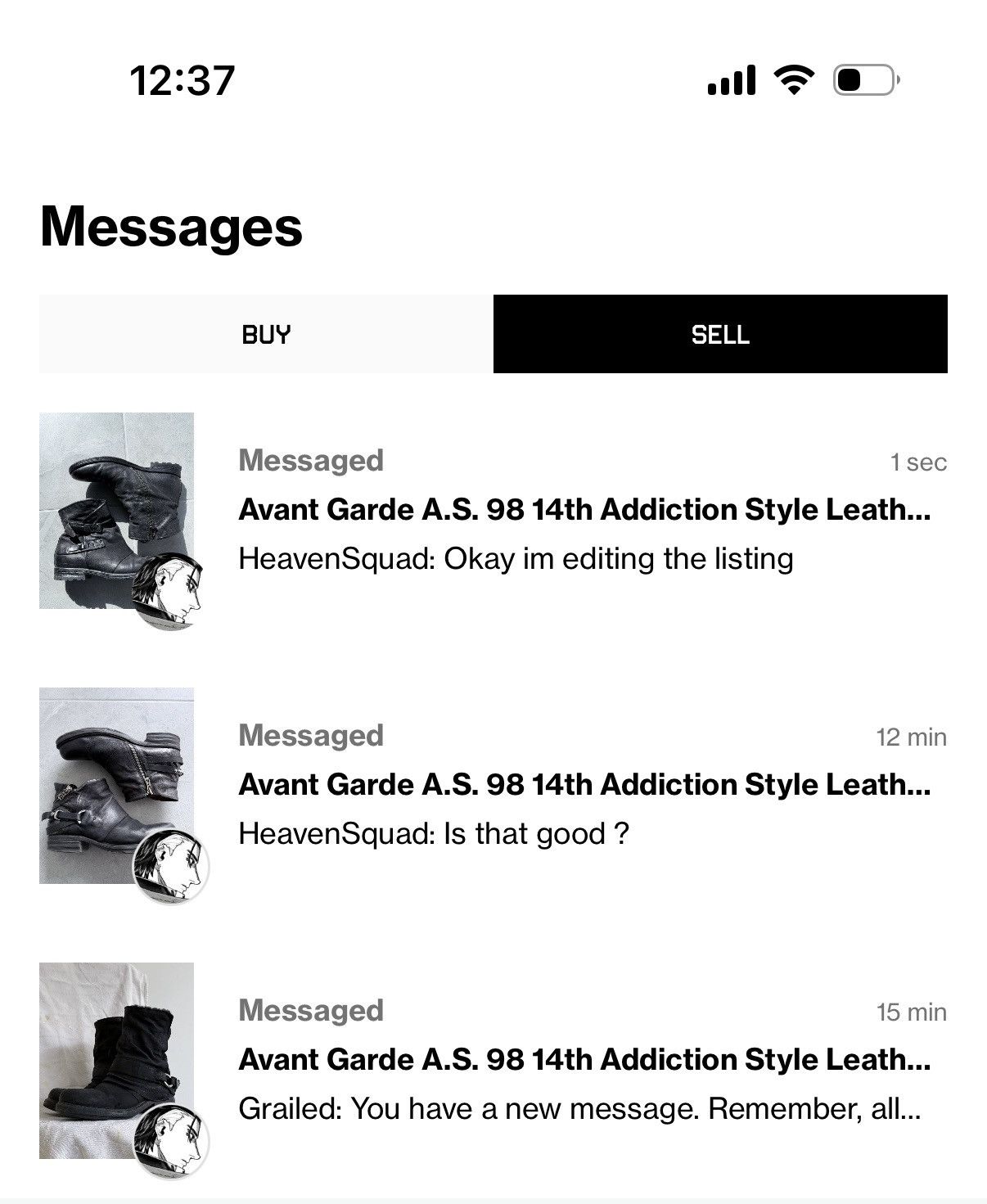 Bundle x3 A.S. 98