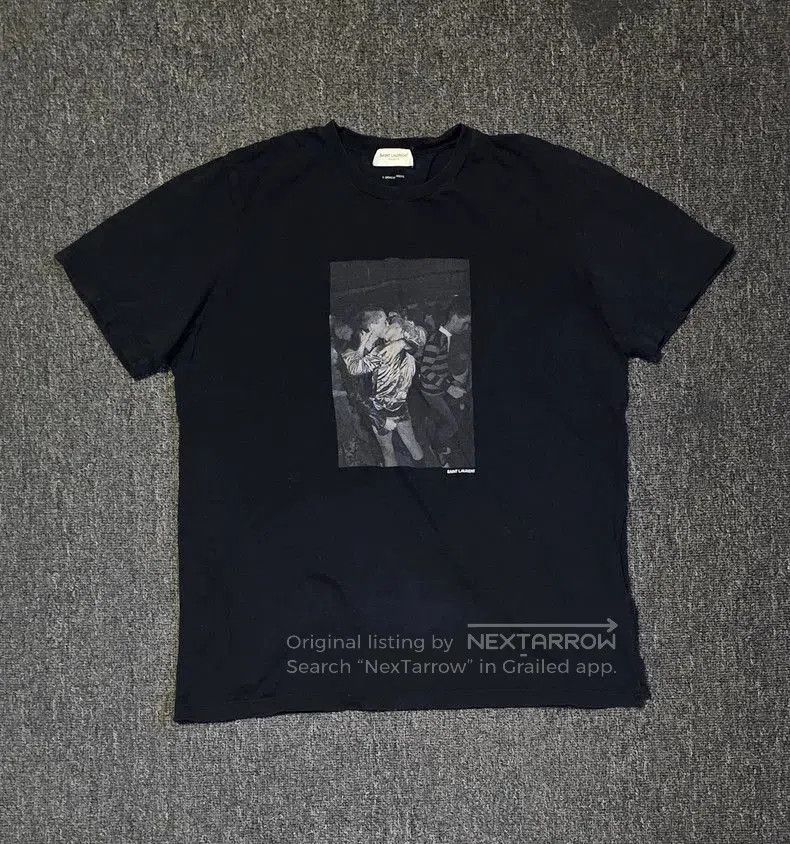 Saint Laurent Paris Saint Laurent Short Sleeve Graphic T. Size US S / EU 44-46 / 1 - 1 Thumbnail