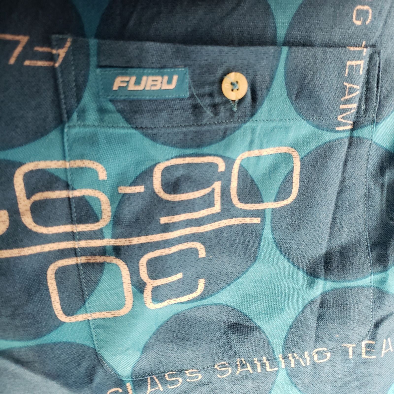 Fubu VTG FUBU World Class Sailing Team Button Up Shirt Size XL Size US XL / EU 56 / 4 - 3 Thumbnail