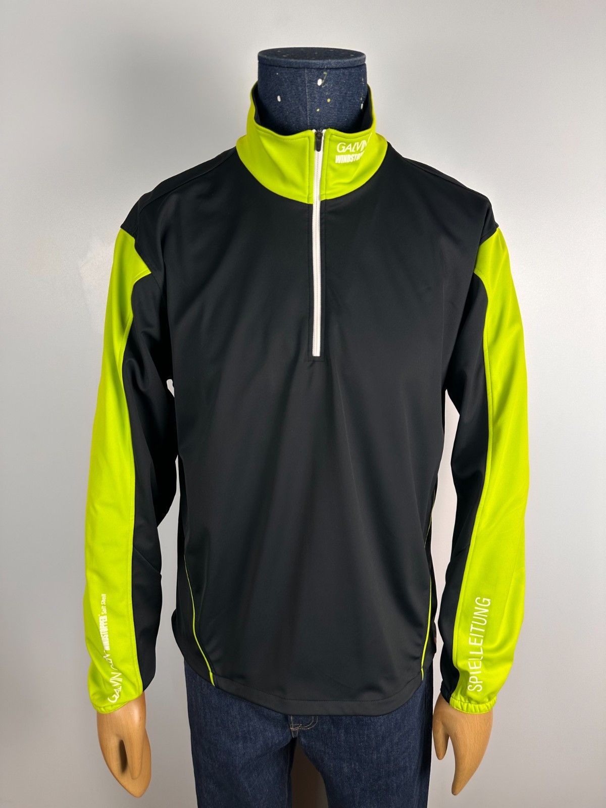 Galvin Green Galvin Green Mens Black Lime Pullover Windstopper Jacket Size US L / EU 52-54 / 3 - 1 Thumbnail