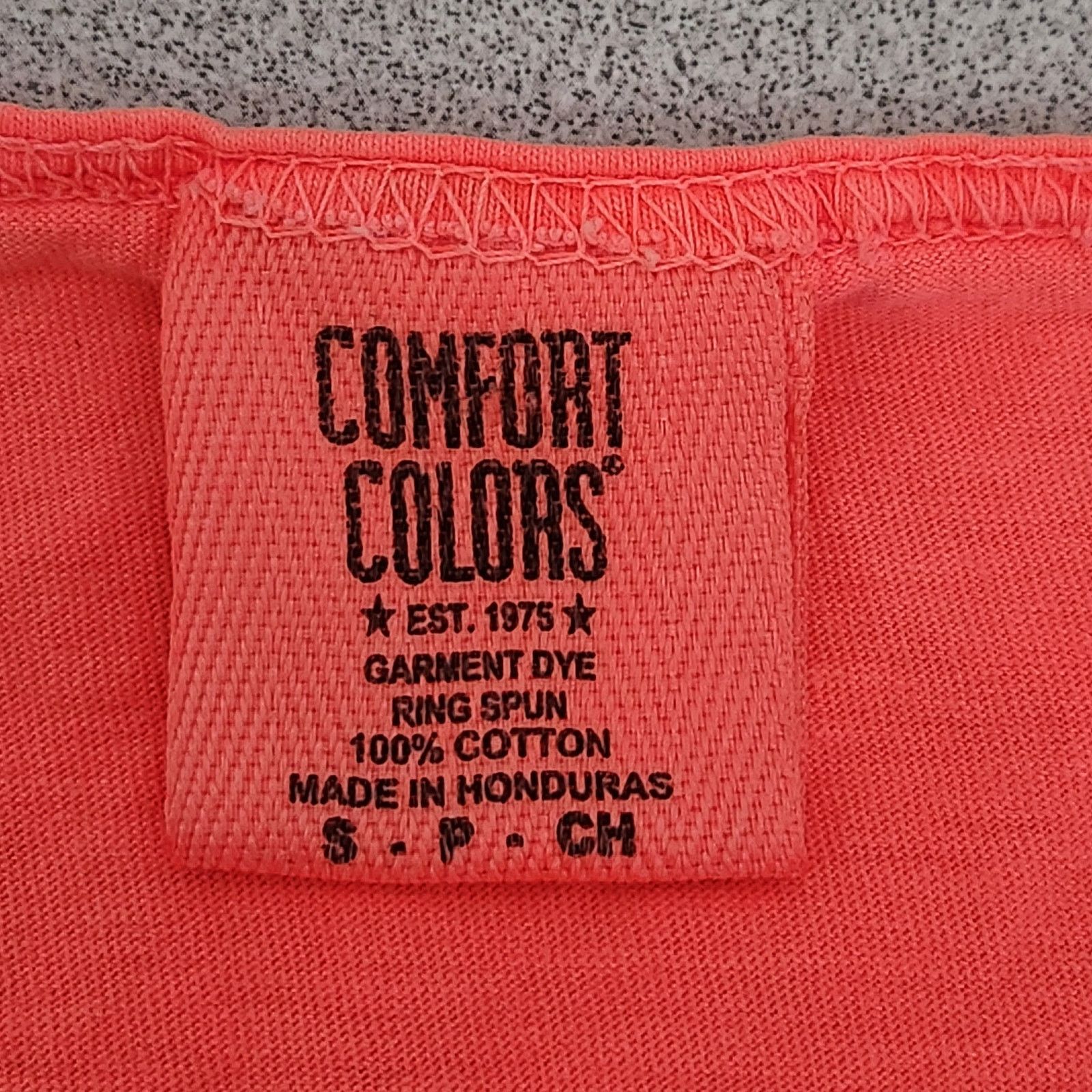 Other Comfort Colors Neon Orange Sleeveless Tank Top Small Size US S / EU 44-46 / 1 - 3 Thumbnail
