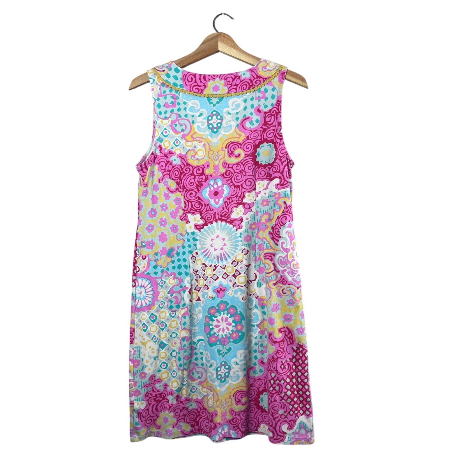 Talbots Women's Colorful Talbots Shift Dress M Size M / US 6-8 / IT 42-44 - 3 Thumbnail
