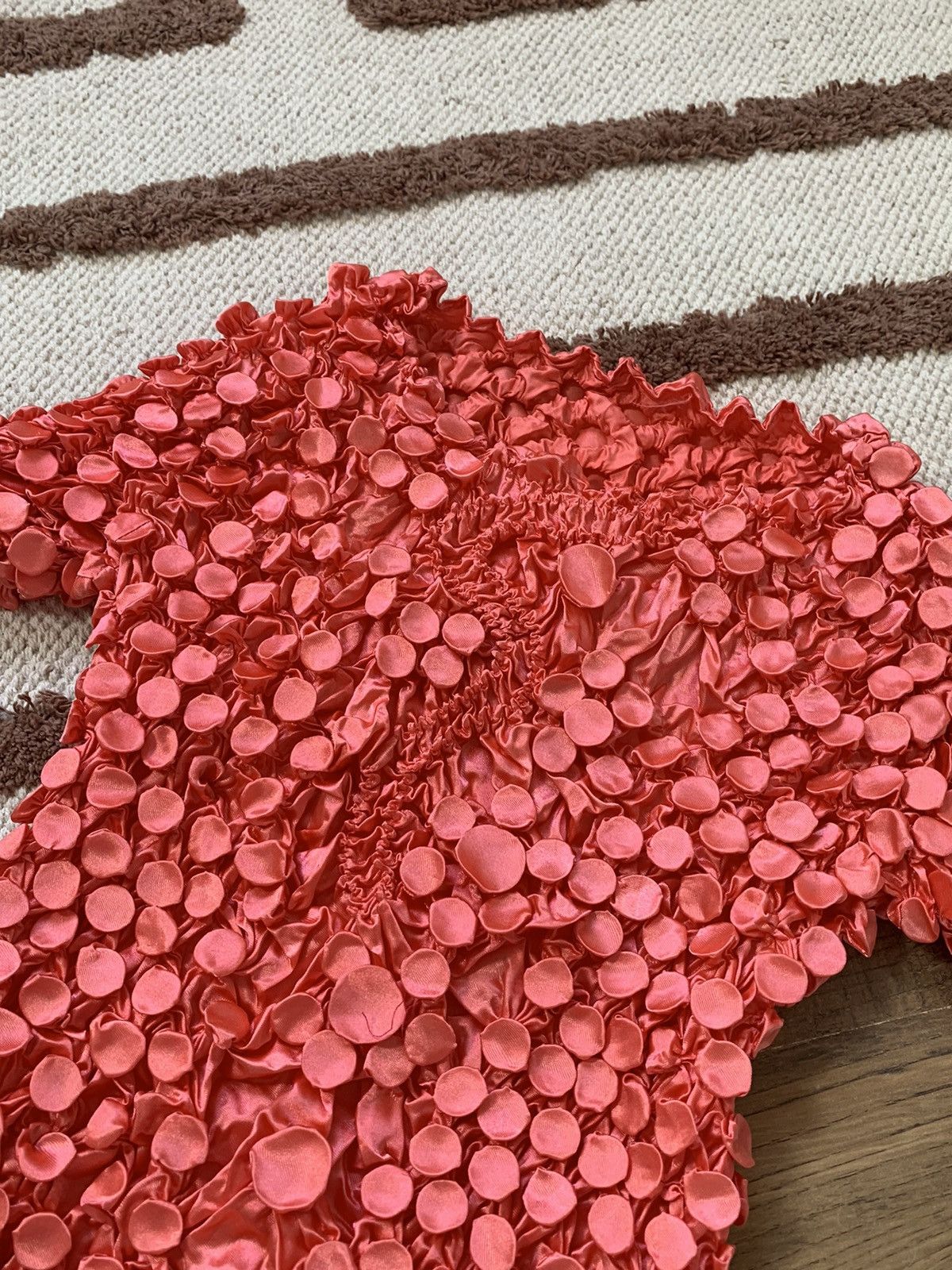Vintage VINTAGE POPCORN AVANT GARDE 2000s CROP TOP Size ONE SIZE - 3 Thumbnail