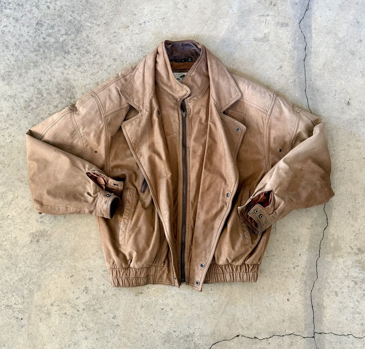 Wilsons Leather Vintage 80’s Leather Adventure Jacket Size US L / EU 52-54 / 3 - 1 Thumbnail