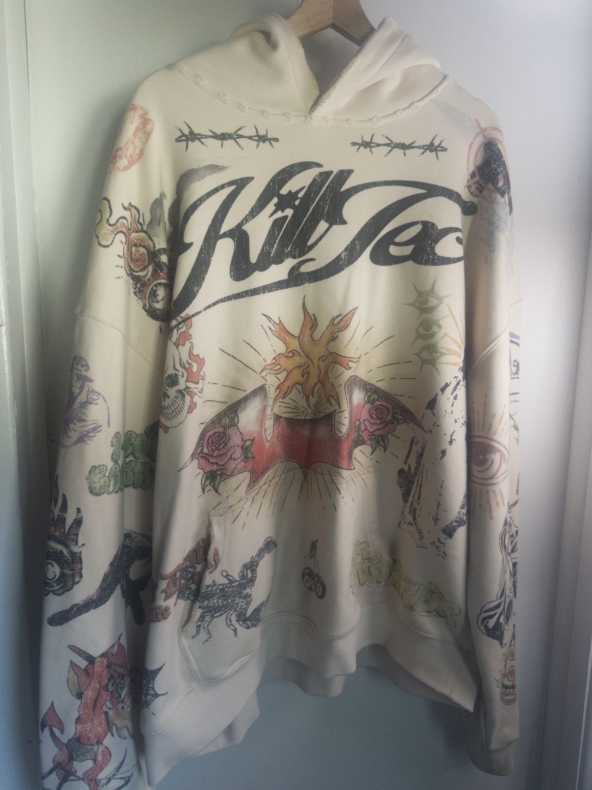 Other KILLTEC 🦇 CAPSULE 001 “AFTER DEATH IS LIFE” HOODIE - TJR Size US XXL / EU 58 / 5 - 1 Thumbnail