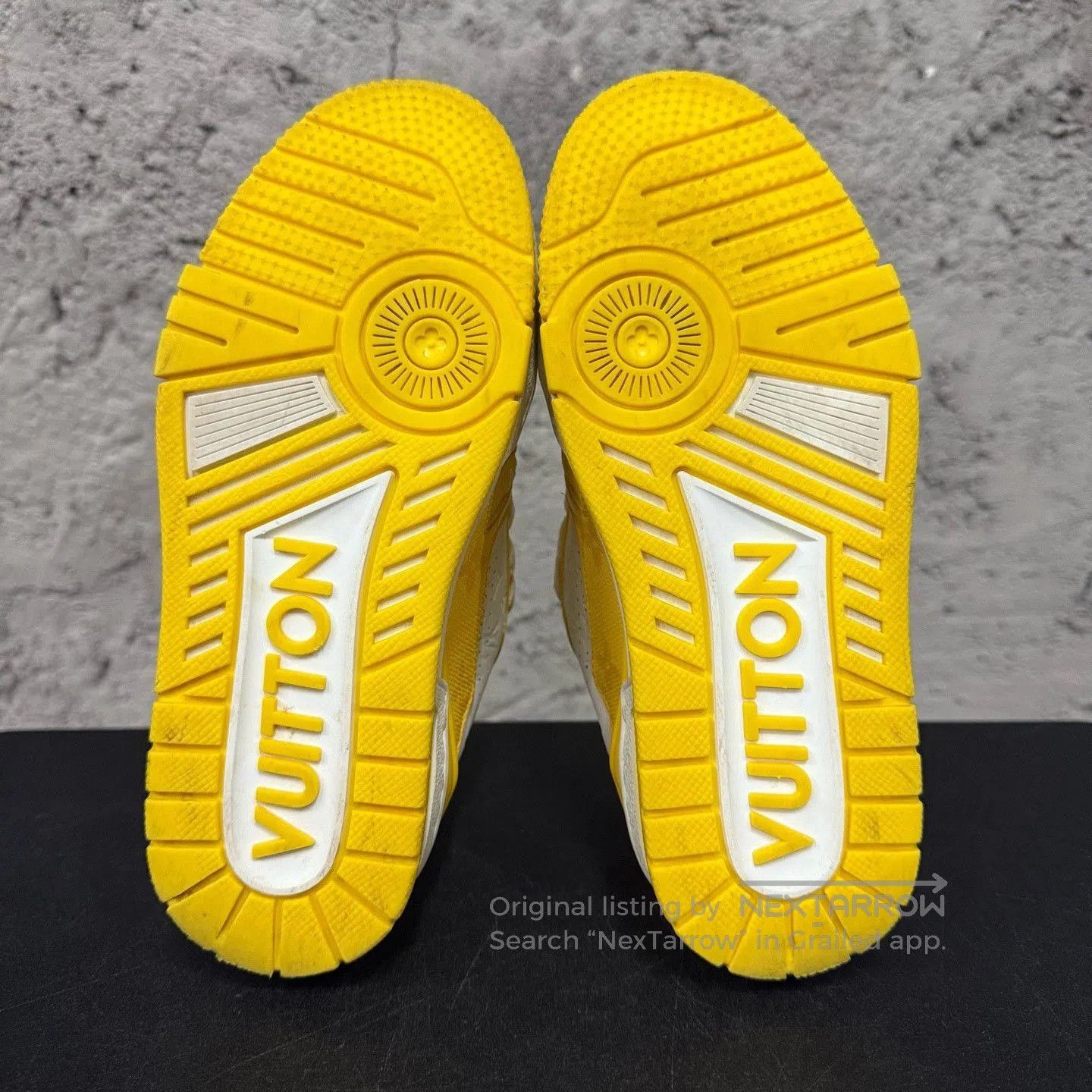 Louis Vuitton Louis Vuitton Monogram Trainer White Yellow. Size US 4.5 / IT 34.5 - 7 Thumbnail
