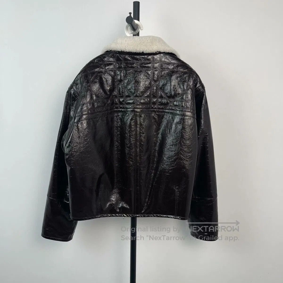 Dior Dior Men's Leather Jacket Fur Collar. Size US M / EU 48-50 / 2 - 2 Thumbnail