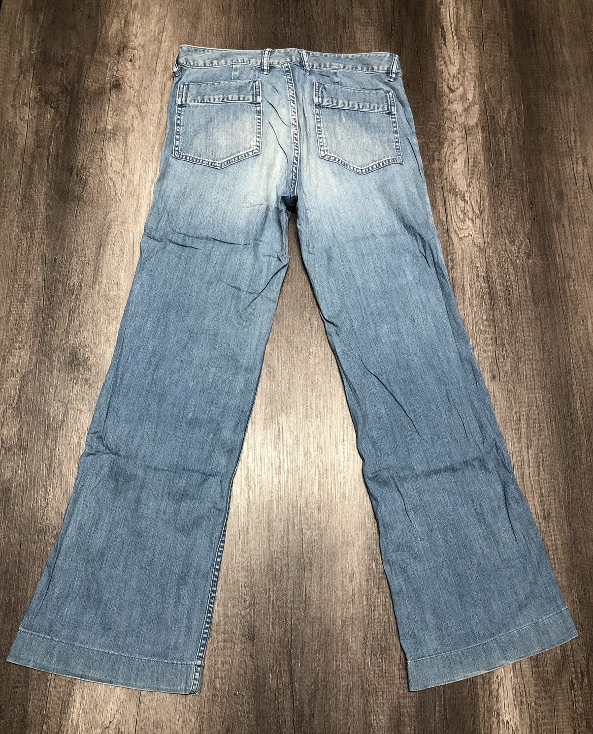 45rpm Vintage 45rpm Bush Pants Jeans Unisex Design Size US 32 / EU 48 - 13 Thumbnail