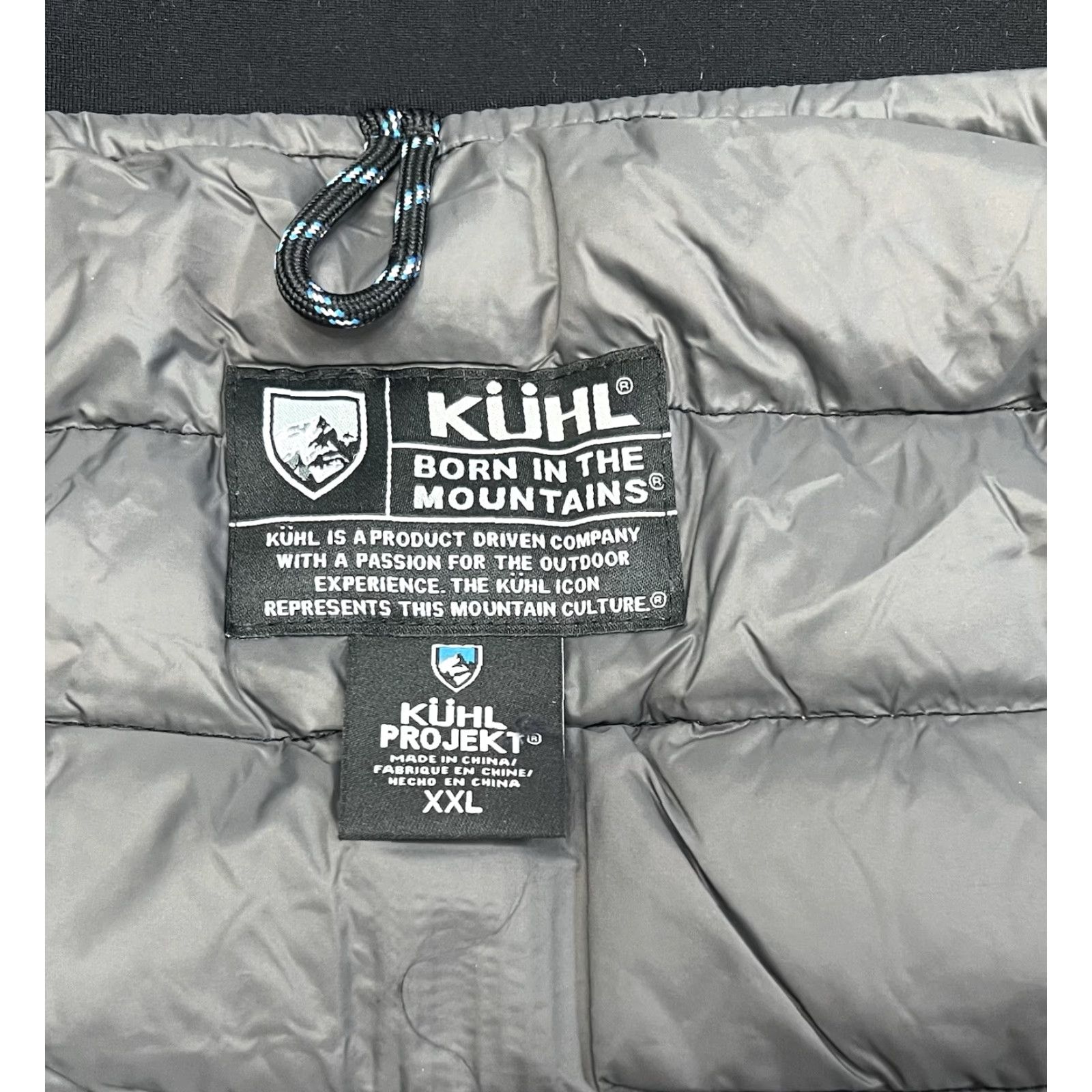 Logo 7 NWT Kuhl Jacket Down Water Resistant Spyfire Blackout 2XL Men’s Outdoor Coat Size US XXL / EU 58 / 5 - 6 Thumbnail