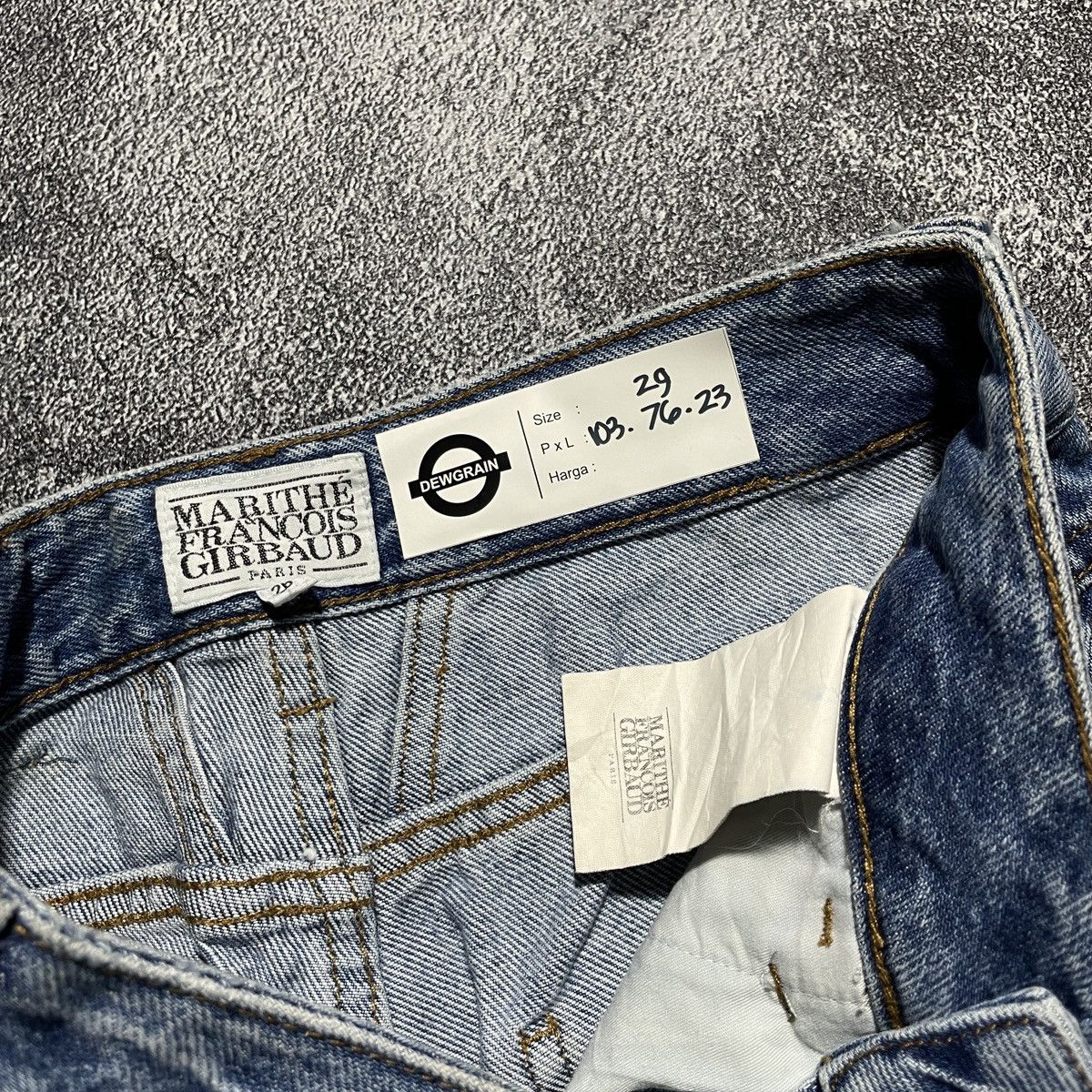 Avirex × Marithe + Francois Girbaud Marithe + Ftancois Girbaud Blue Jeans Size US 28 / EU 44 - 3 Thumbnail