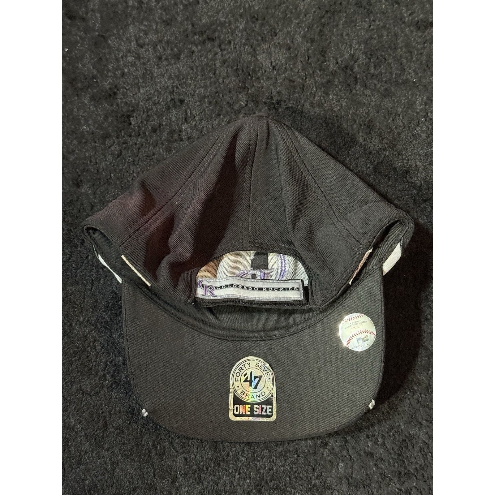 47 Brand Colorado Rockies ’47 Brand Hat MLB One Size Brownish Black Size ONE SIZE - 4 Thumbnail