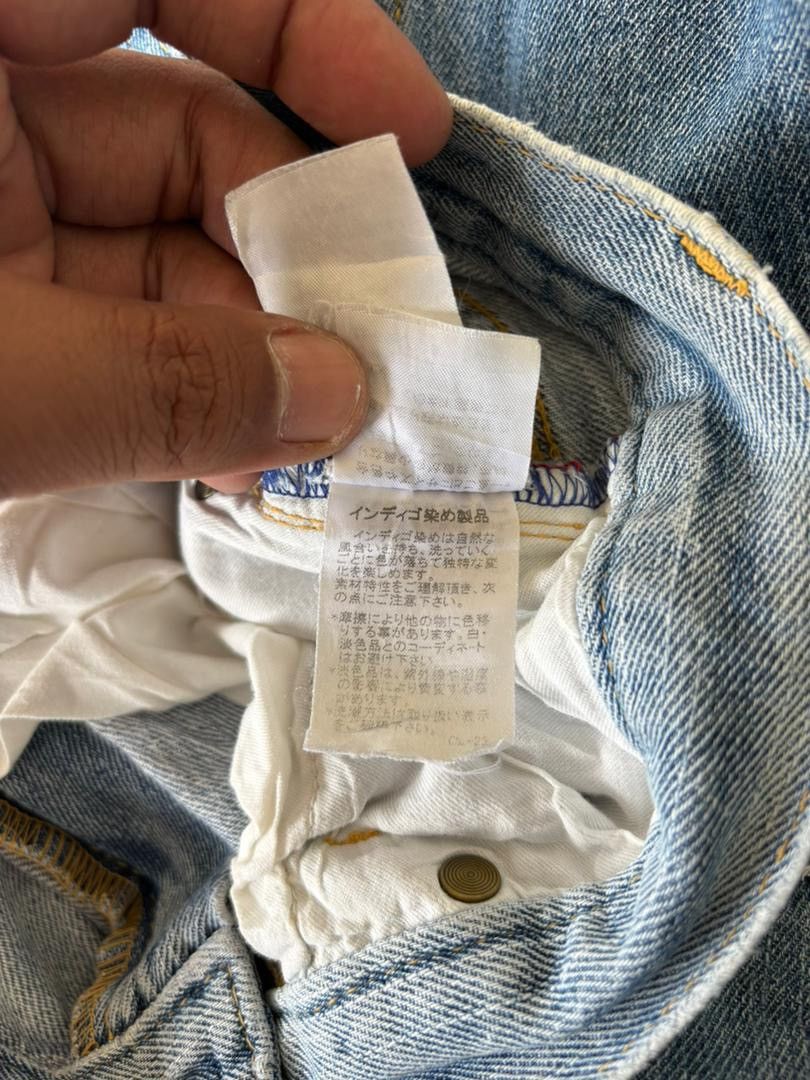 Issey Miyake VTG Issey Miyake Ne Net Denim Pant Cat PatchWork Design Size US 36 / EU 52 - 19 Thumbnail