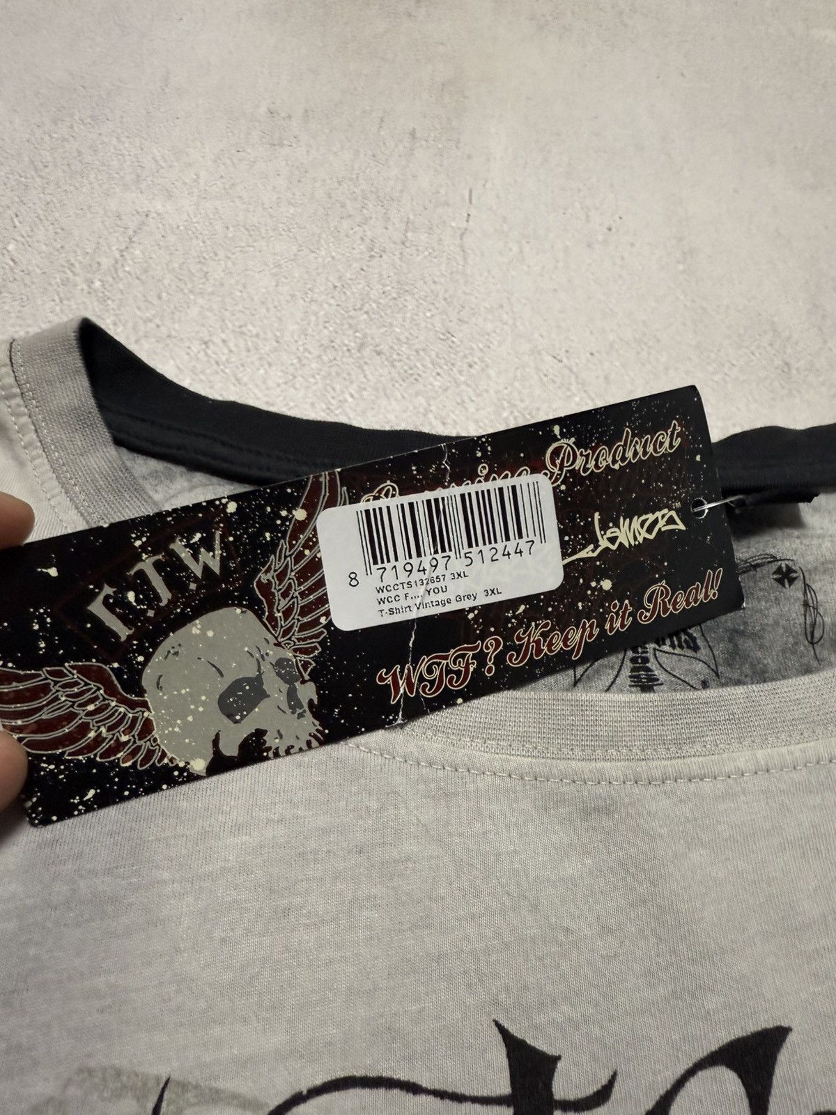 West Coast Choppers Vintage West Coast Choppers T Shirt Tee FUCK Baggy Y2K 90s Size US XXL / EU 58 / 5 - 9 Thumbnail