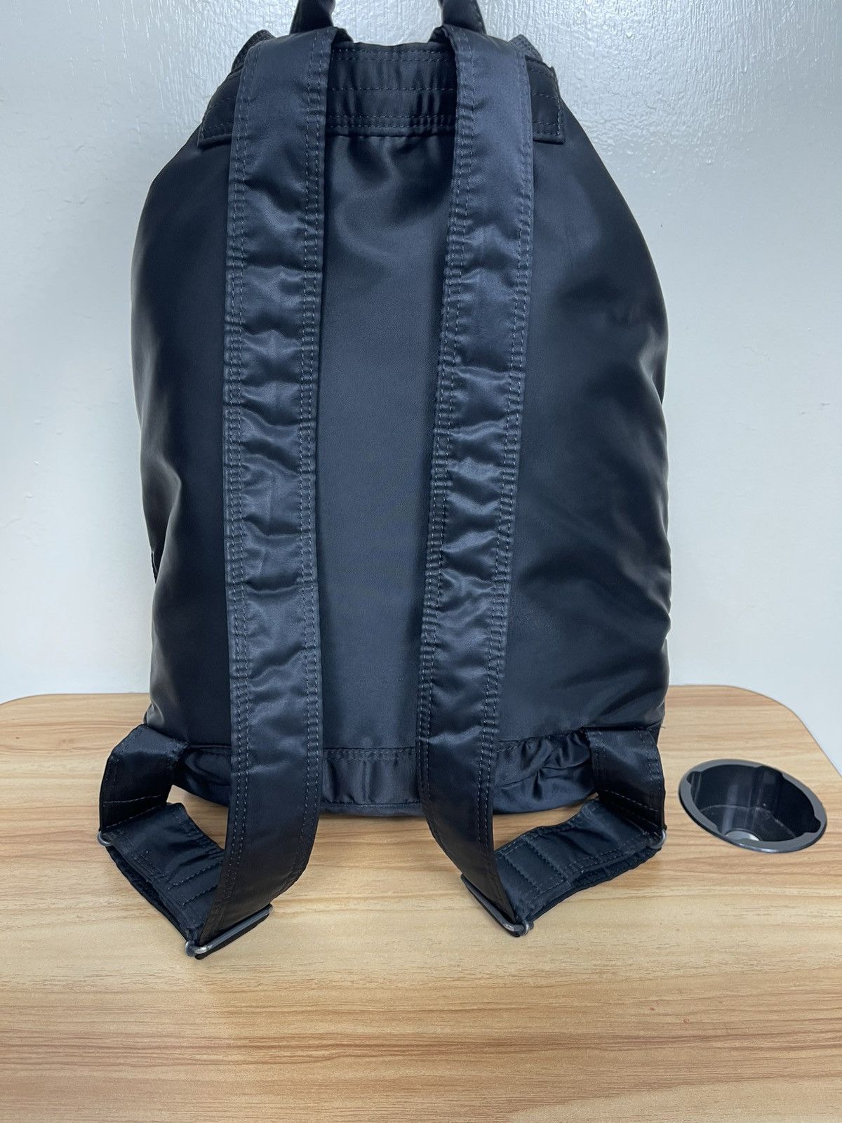 Porter Porter Tanker Rucksack Backpack Drawstring Nylon Black Size ONE SIZE - 7 Thumbnail