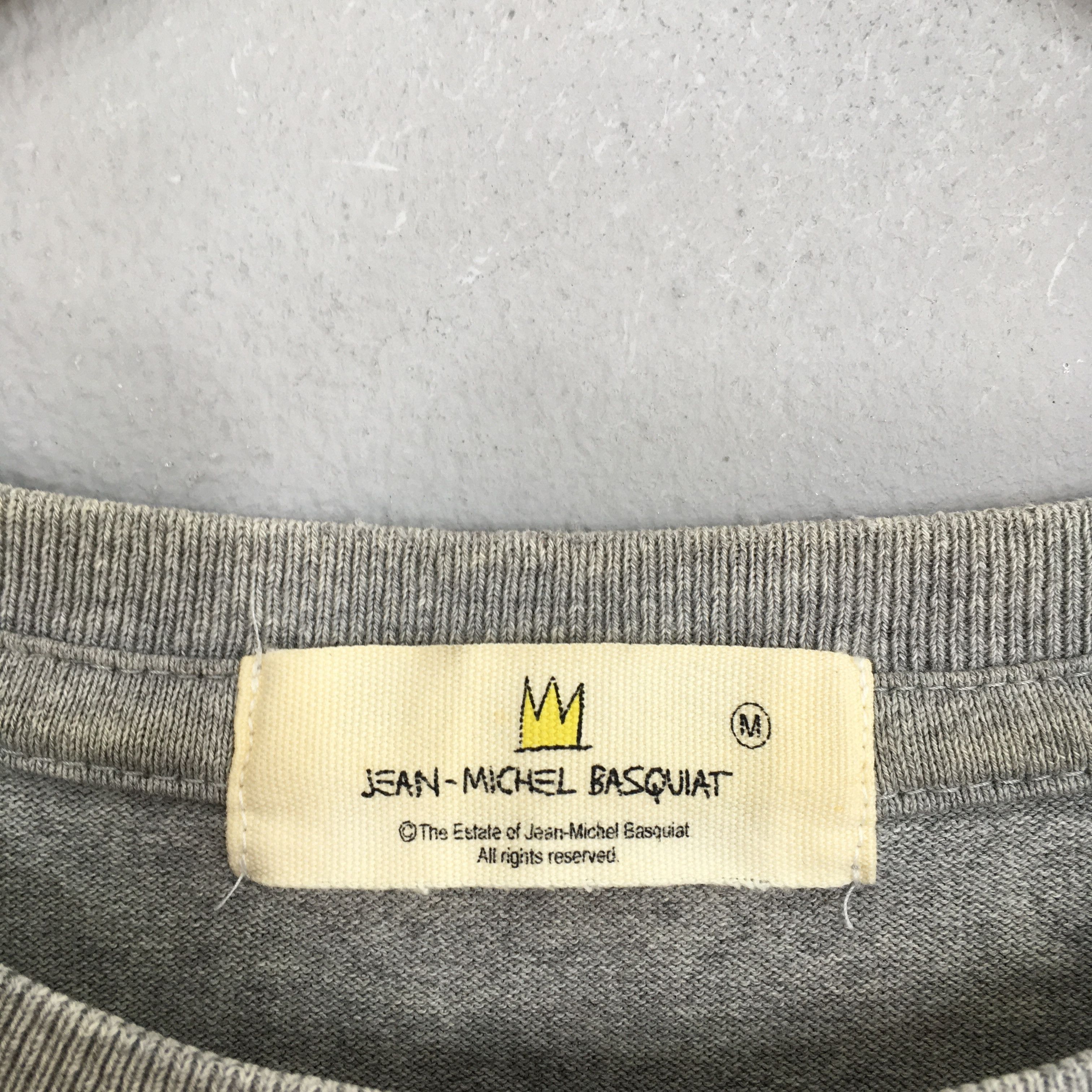 Jean-Michel Basquiat × Vintage Vintage Jean Michel Basquiat MCVII King Pop Art T shirt M Size US M / EU 48-50 / 2 - 4 Thumbnail