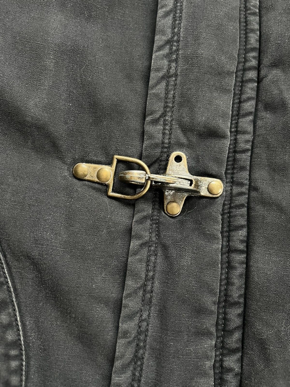 Mirage Vintage Mirage SAINTS Denim Long Jacket Distressed Size M Size US M / EU 48-50 / 2 - 6 Thumbnail