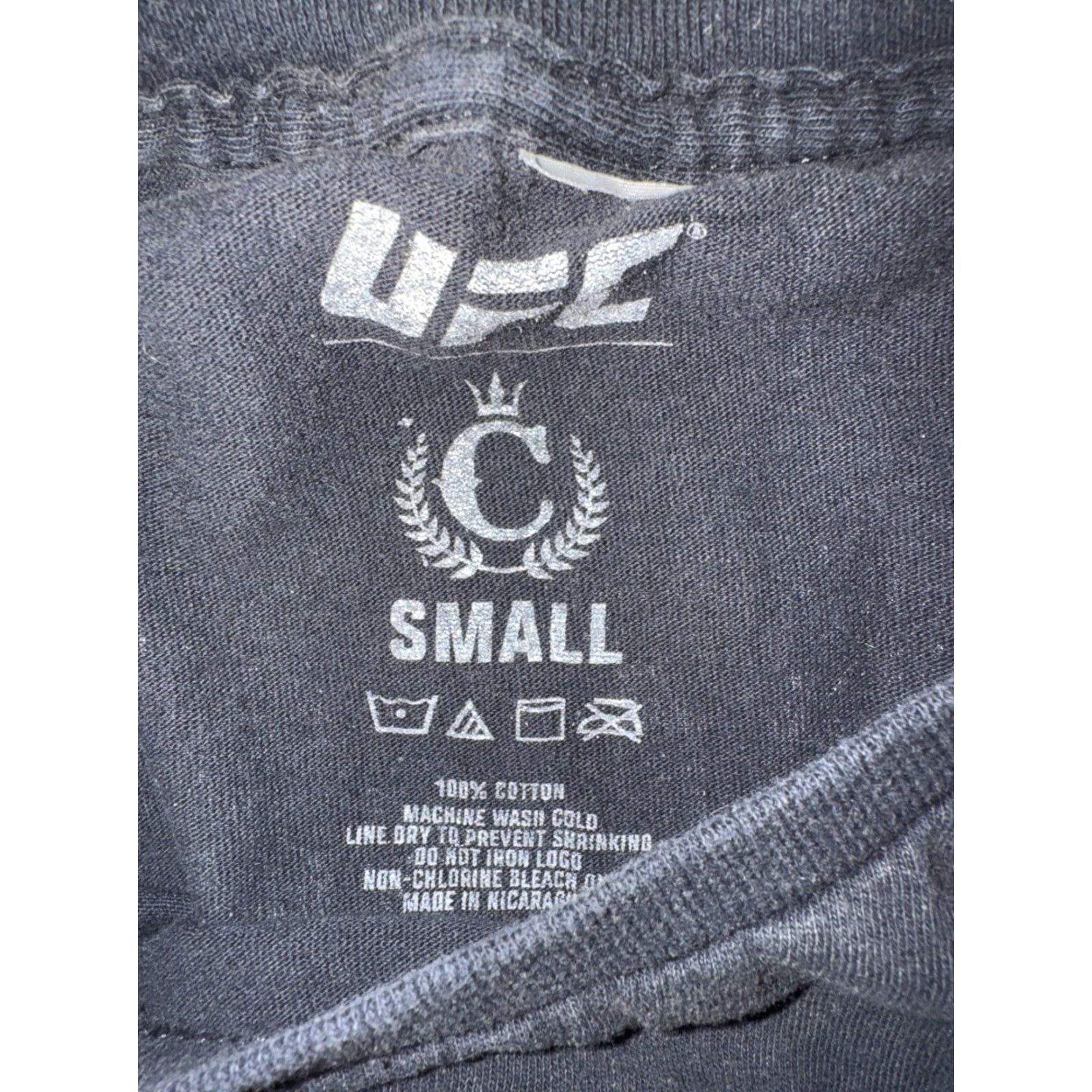 UFC Culture Kings x UFC Conner McGregor Graphic T-Shirt Black Small 20x27 Men Short Sleeve Cotton Graphic Print UFC Streetwear Sports Mens Size US S / EU 44-46 / 1 - 3 Thumbnail