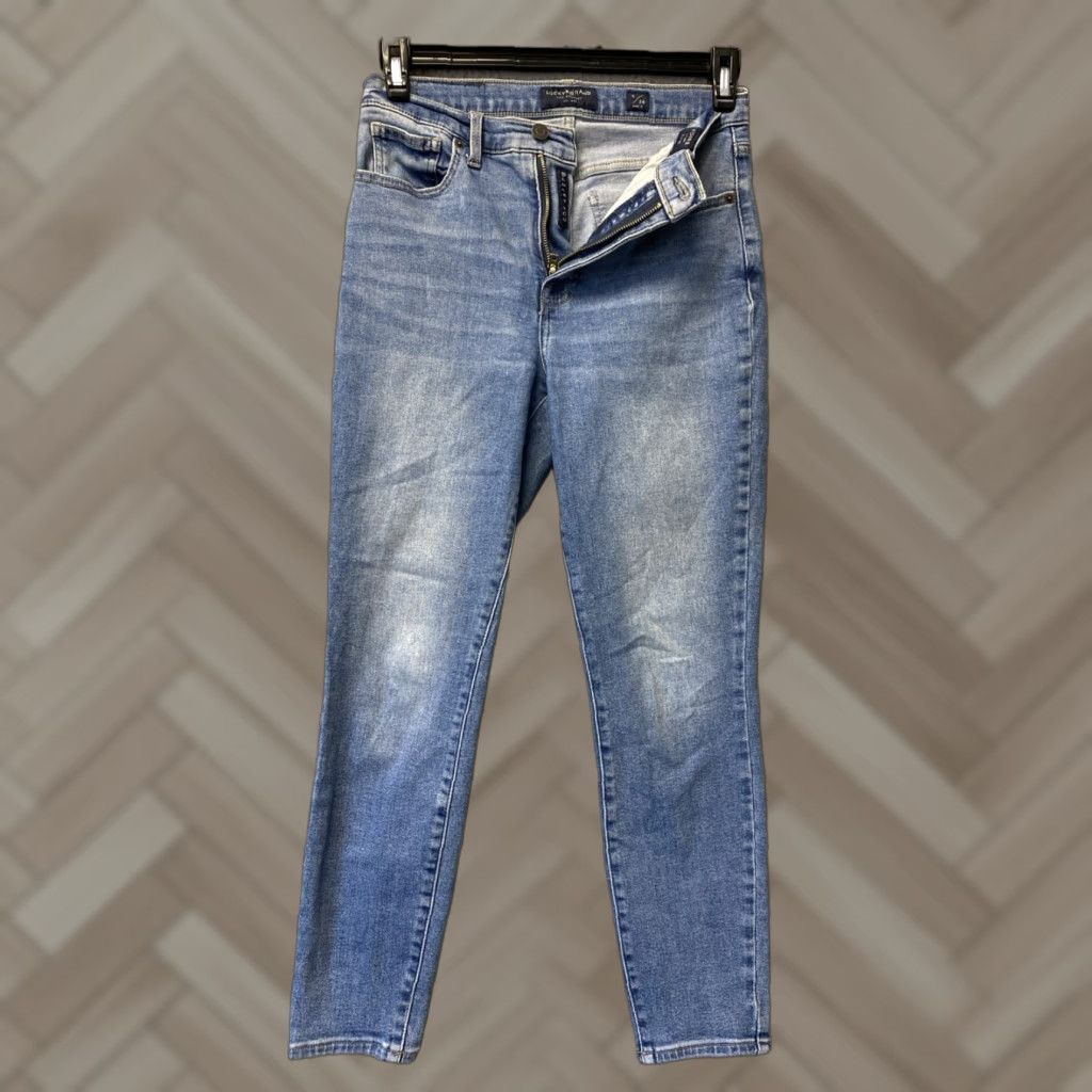 Lucky Brand Lucky Brand Jeans Womens Size 6 Blue Denim Low Rise Boyfriend Fit Logo 90s Fashion Size 28" / US 6 / IT 42 - 1 Thumbnail