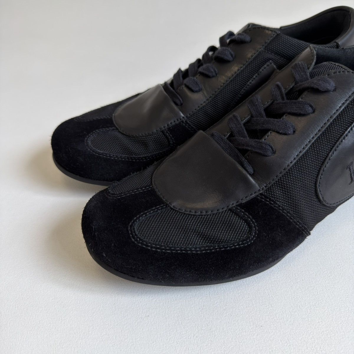 Helmut Lang Mid 2000s Black GAT Sneakers Size US 10 / EU 43 - 12 Thumbnail