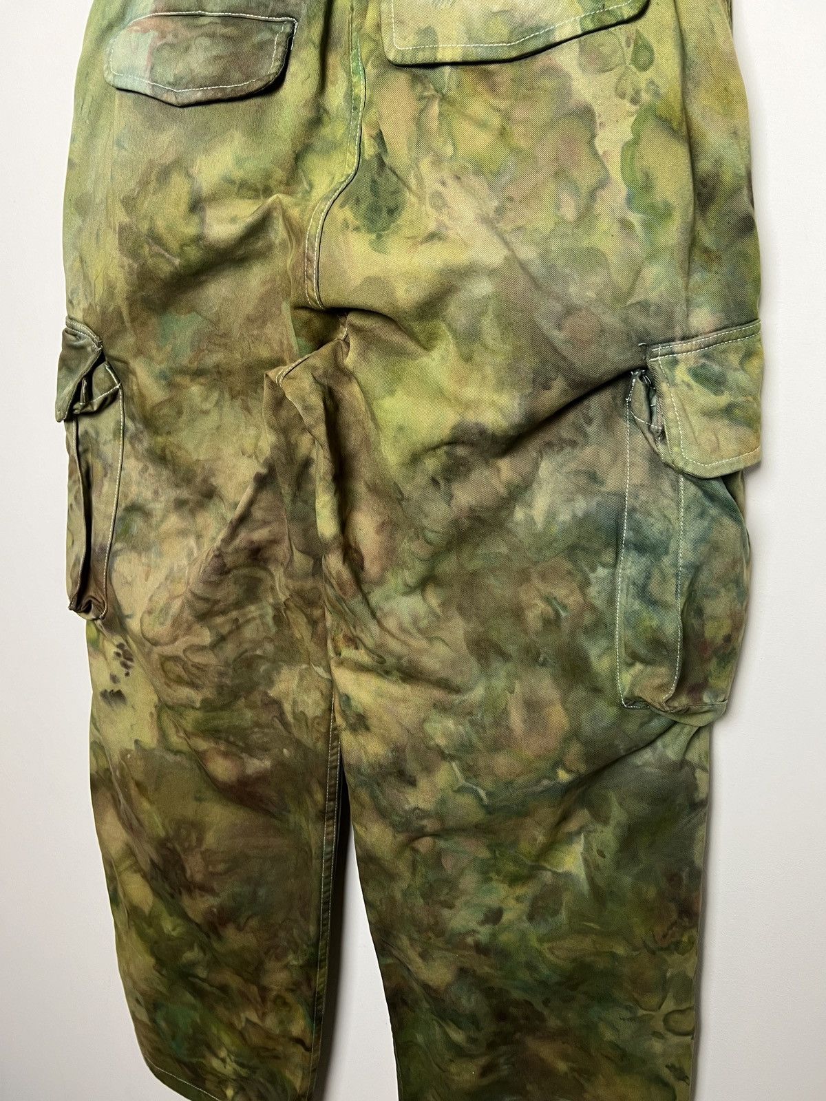 Polo Ralph Lauren ralph lauren tie dye cargo camo multipocket army pants Size US 33 - 11 Thumbnail