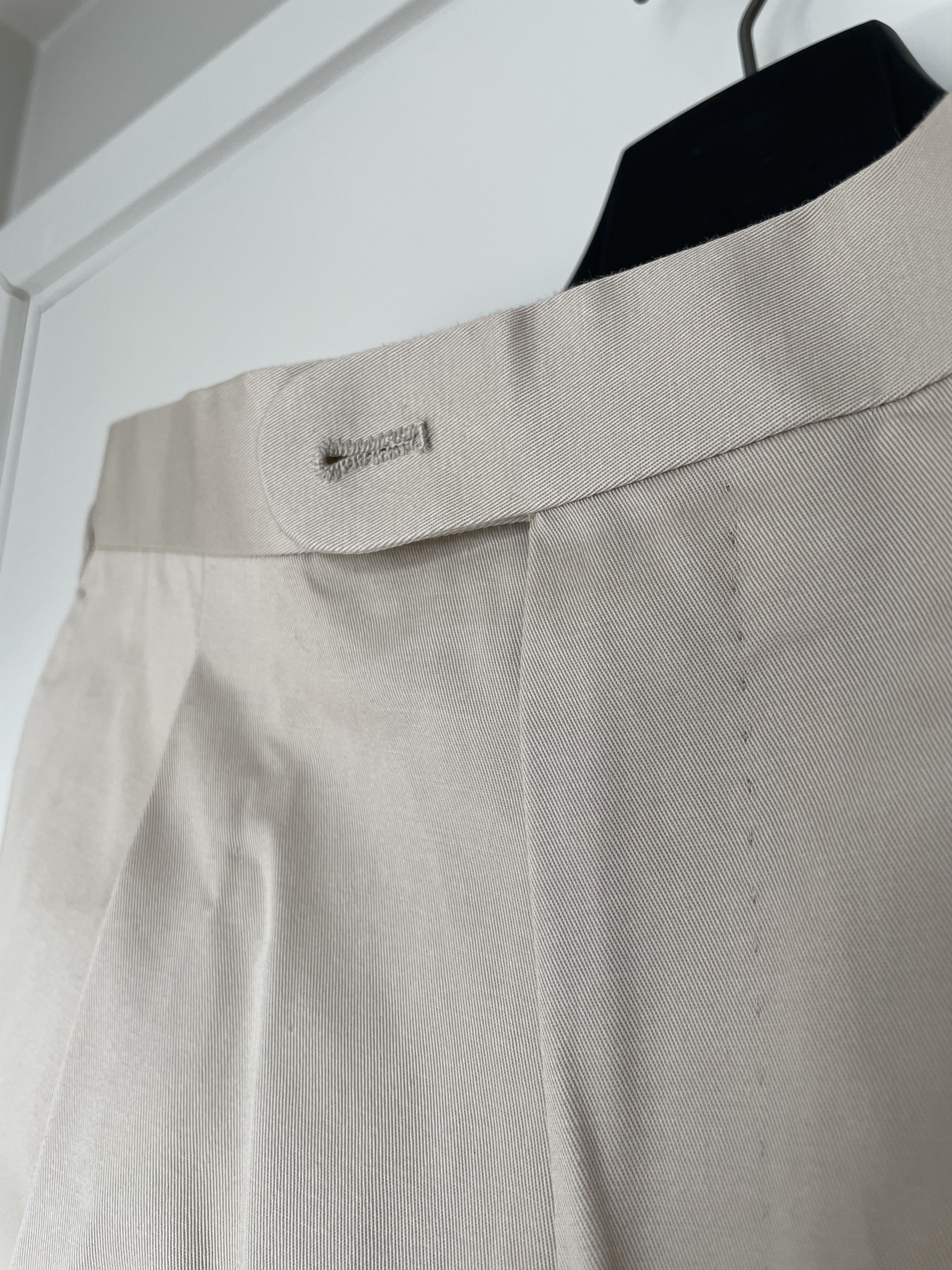 Other NWT Cavour beige cotton trousers, size 50\w34 Size US 34 / EU 50 - 3 Thumbnail
