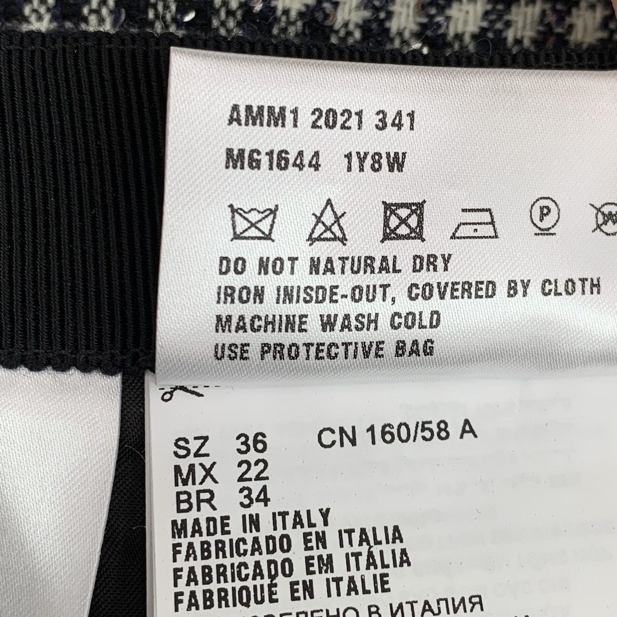 Miu Miu Miu Miu Black Bow Wool Casual Woven Sequin Halter Dress Size 25" / US 0 / IT 36 - 7 Thumbnail