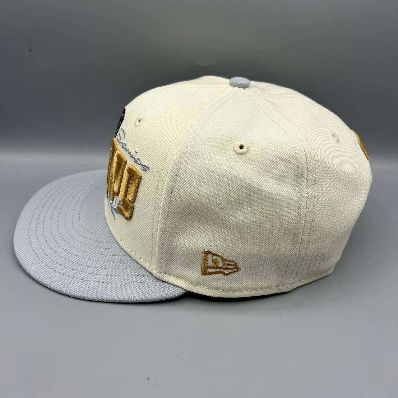 New Era Los Angeles LA Dodgers Hat Men White Blue MLB Snap Back Cap Size ONE SIZE - 3 Thumbnail