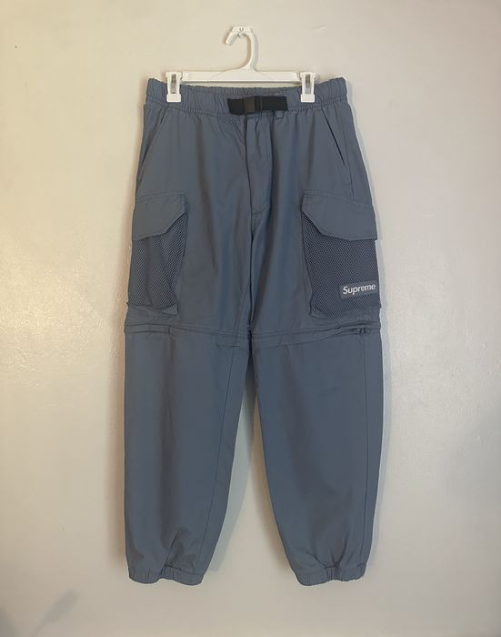 Supreme Mesh Pocket Belted Cargo Pants | Grailed