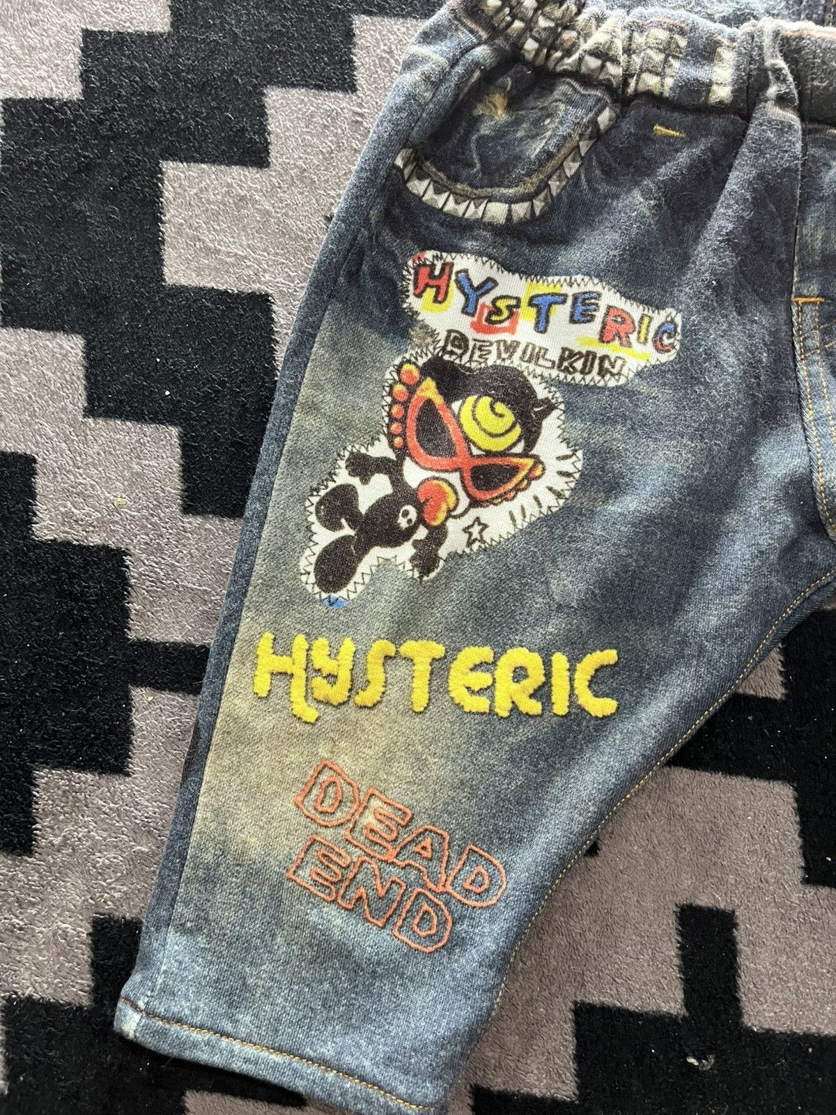 Hysteric Glamour Baby size hysteric mini devil kin sweatpans Size US 26 / EU 42 - 3 Thumbnail
