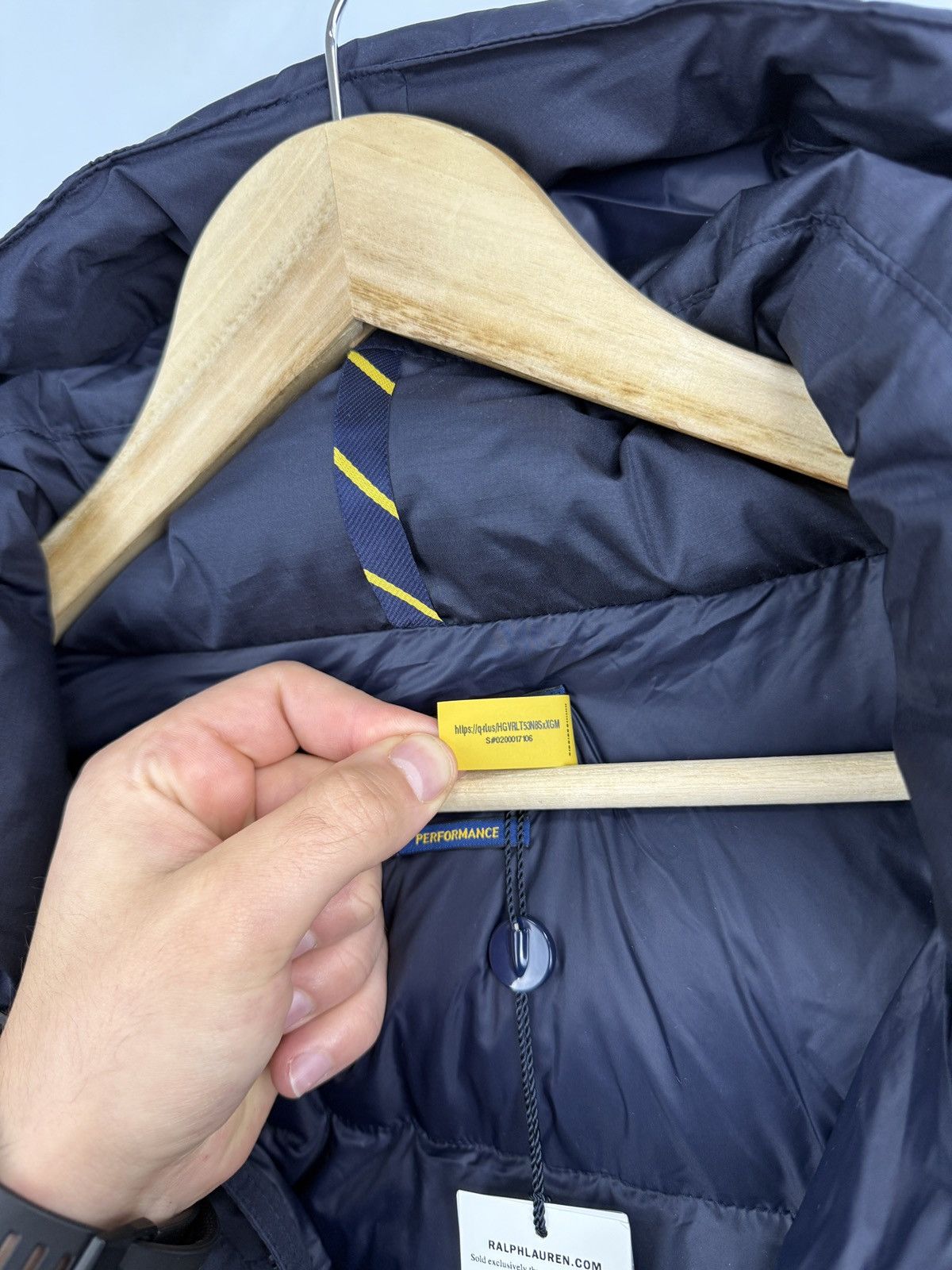 Polo Ralph Lauren 🇺🇸❗️NEW Ralph Lauren Hooded Down Puffer MLS Navy El Cap Jacket Size US XXL / EU 58 / 5 - 18 Thumbnail